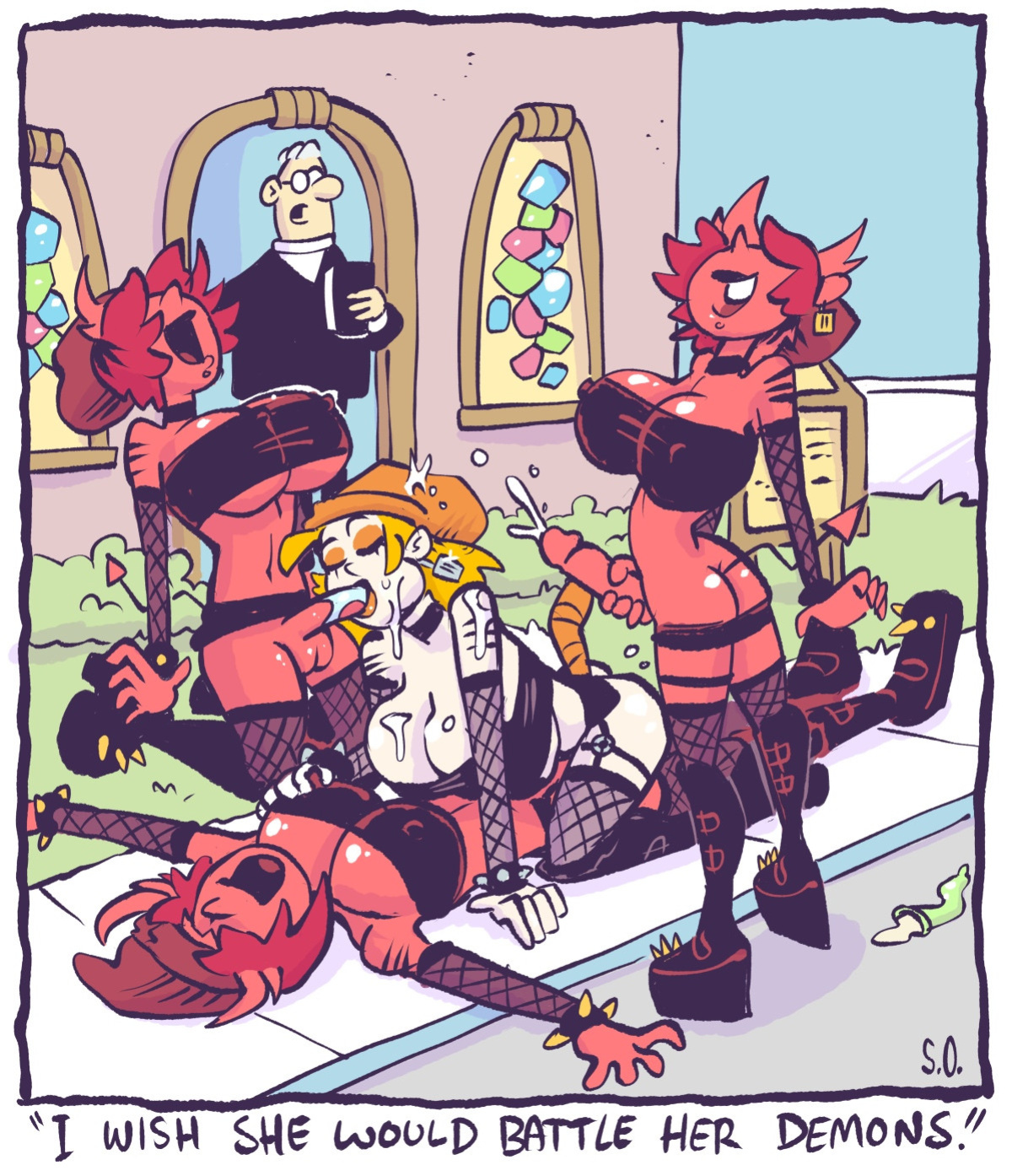 [Seeping Ooze] Goth Bimbo Heathcliff