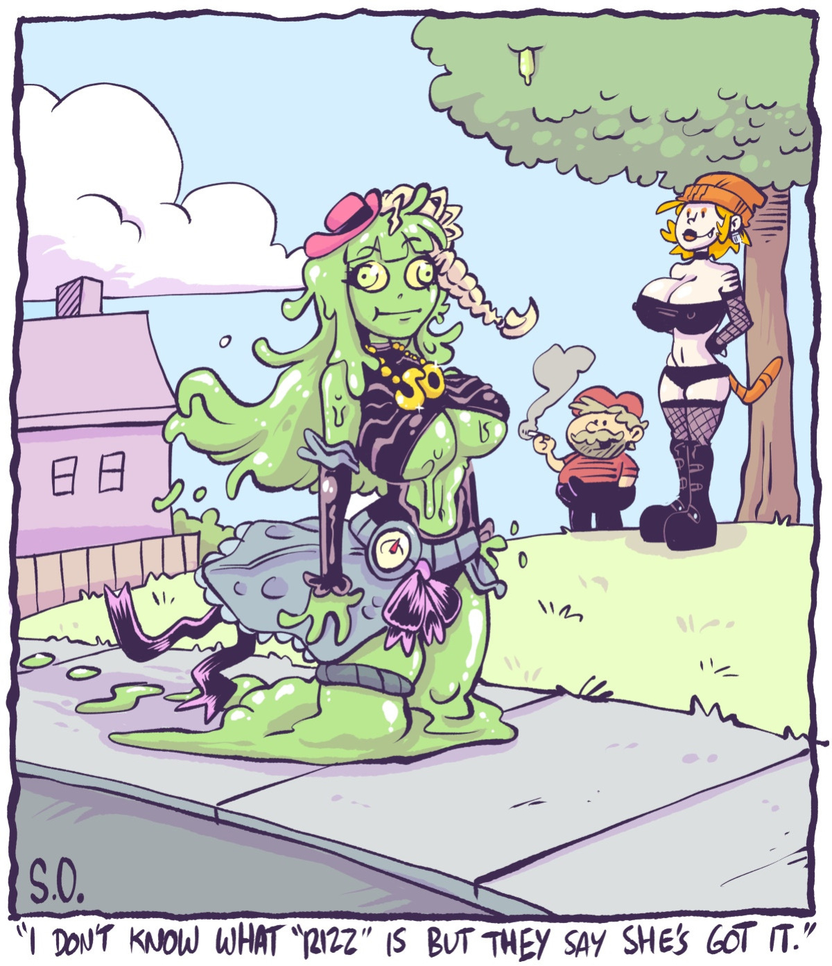 [Seeping Ooze] Goth Bimbo Heathcliff