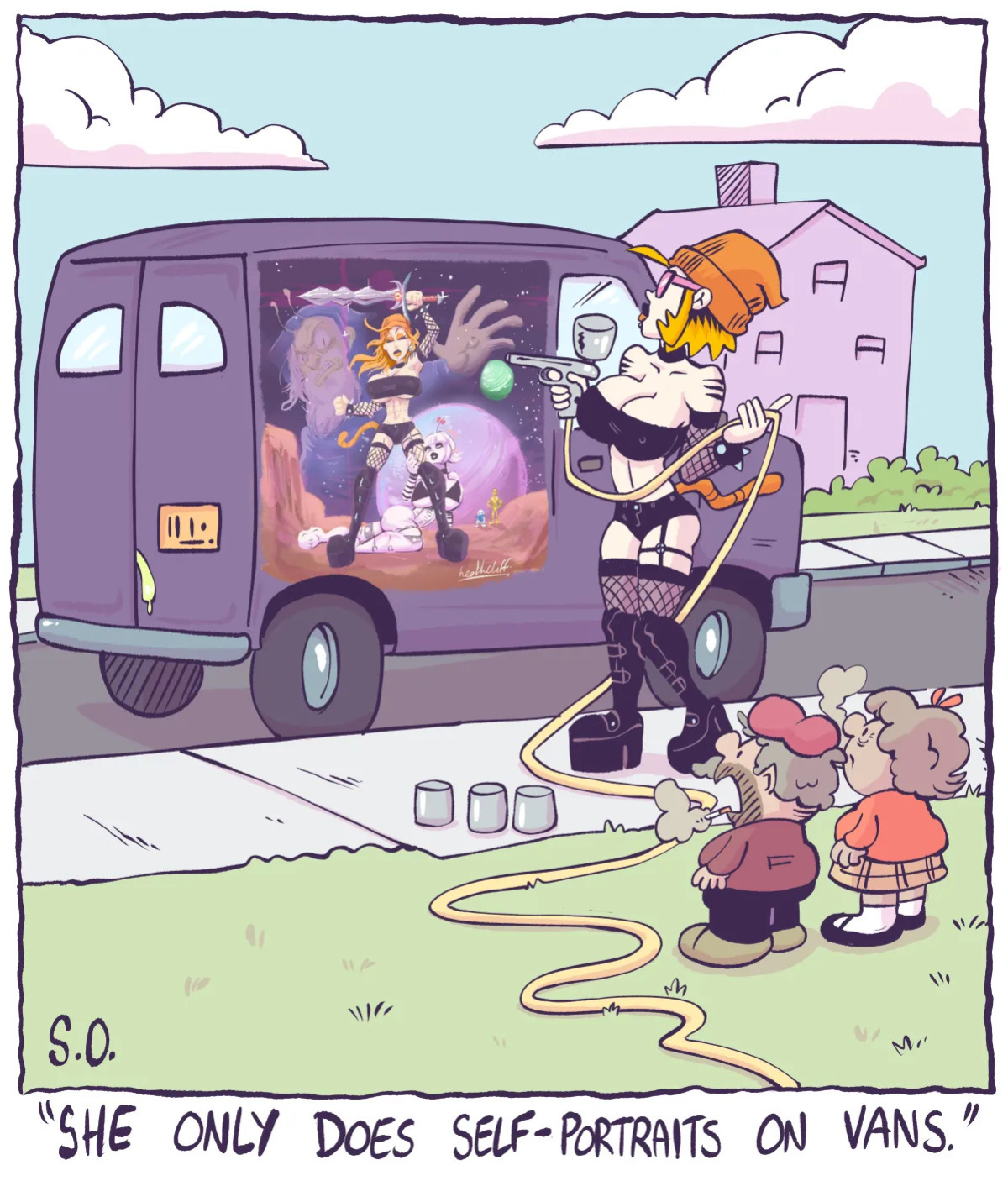 [Seeping Ooze] Goth Bimbo Heathcliff