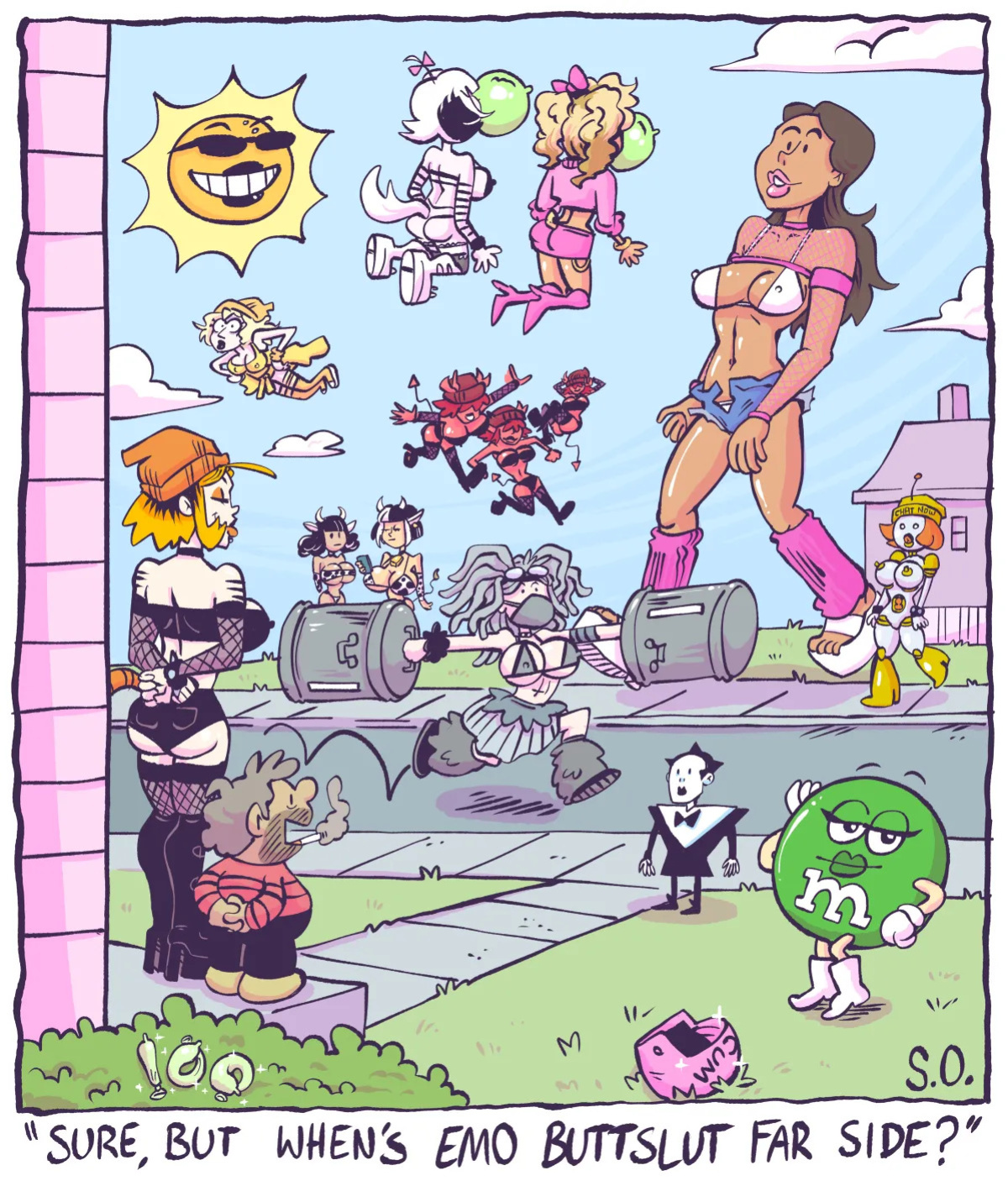 [Seeping Ooze] Goth Bimbo Heathcliff