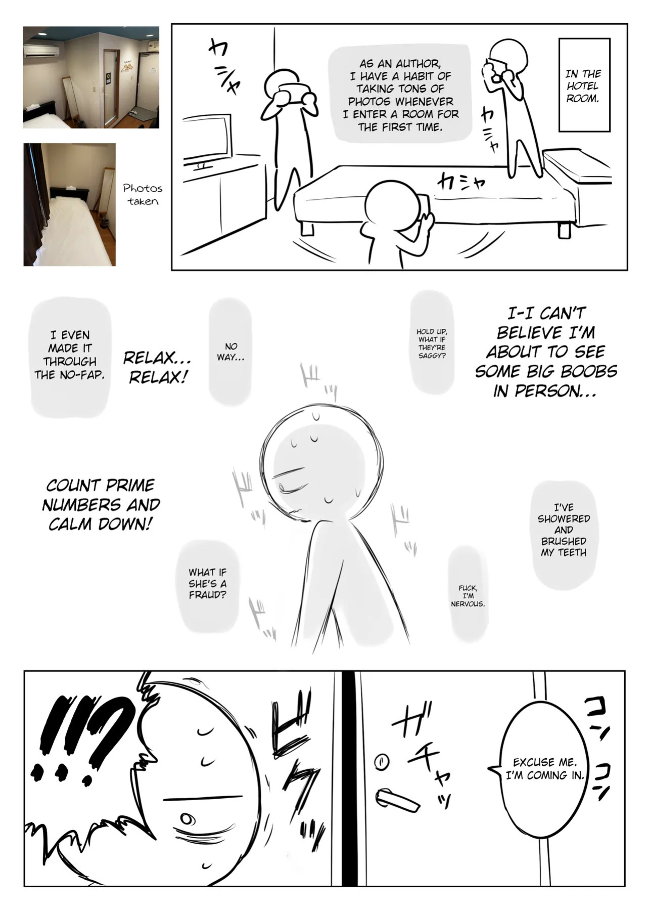 [Ricochet] Dekachichi Momi Repo Manga | A Report Manga About Fondling Huge Titties [English] [ConTL]