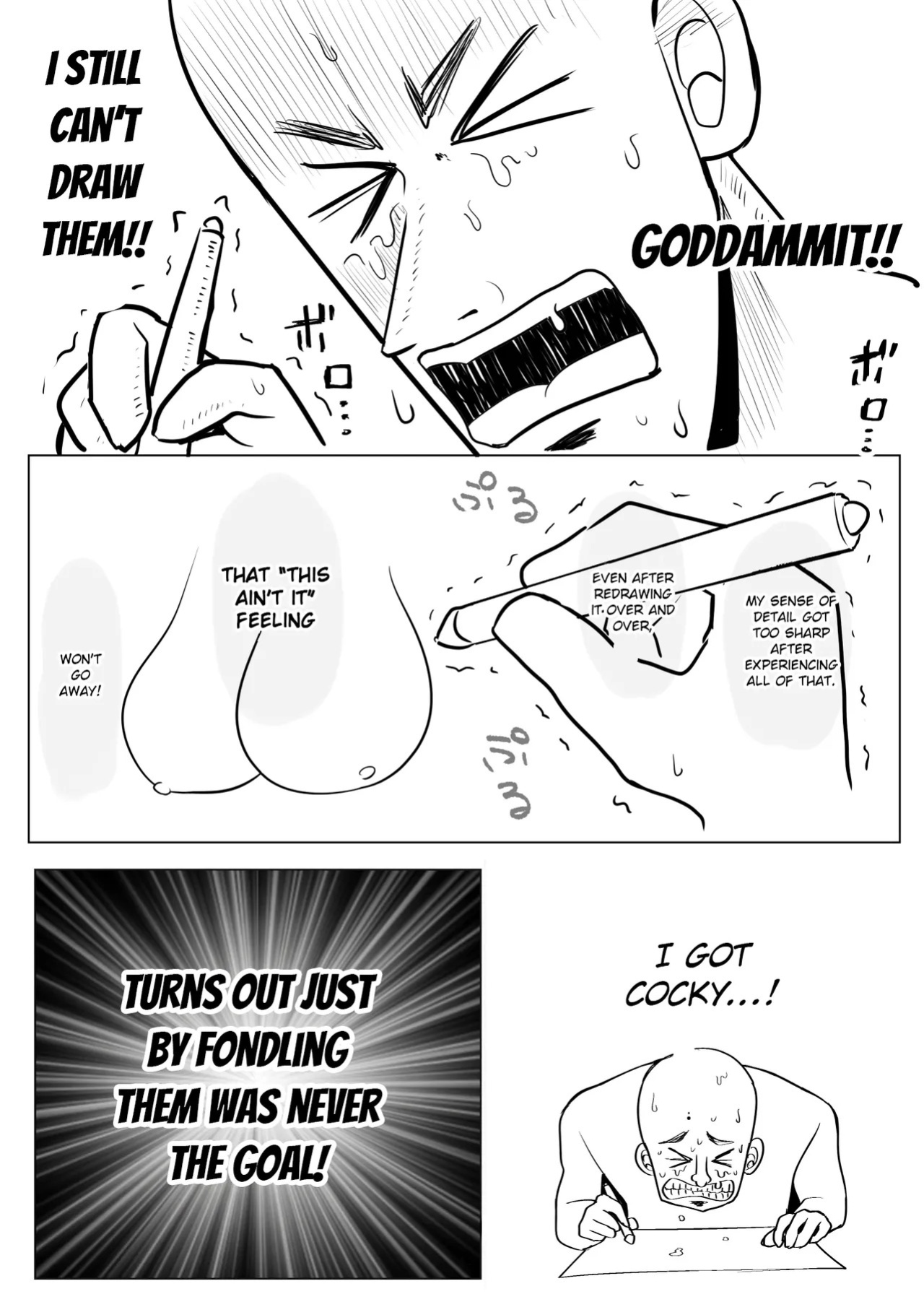 [Ricochet] Dekachichi Momi Repo Manga | A Report Manga About Fondling Huge Titties [English] [ConTL]