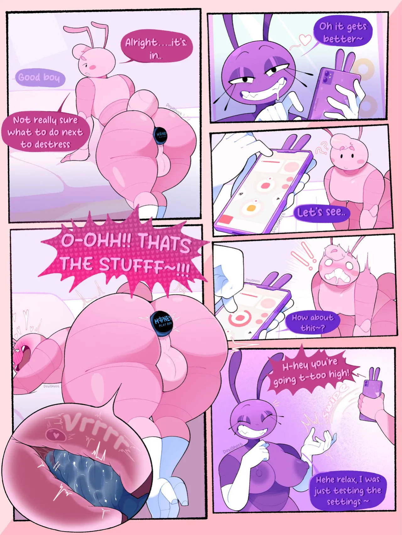 [DoziGhost] Comic Collab w/ HoneyPlayBox