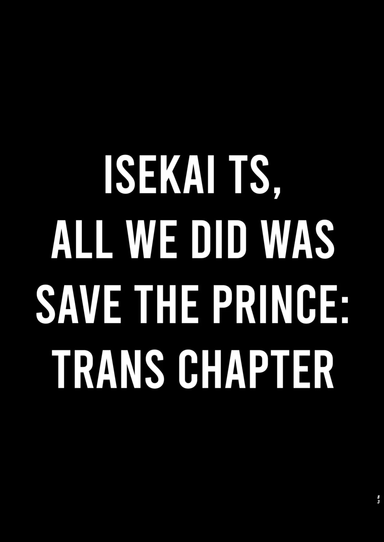 [Takotsuboya (TK)] Isekai TS Ouji o Tasuketa Dake Nanoni Trance Hen [English][mysterymeat3][Digital]