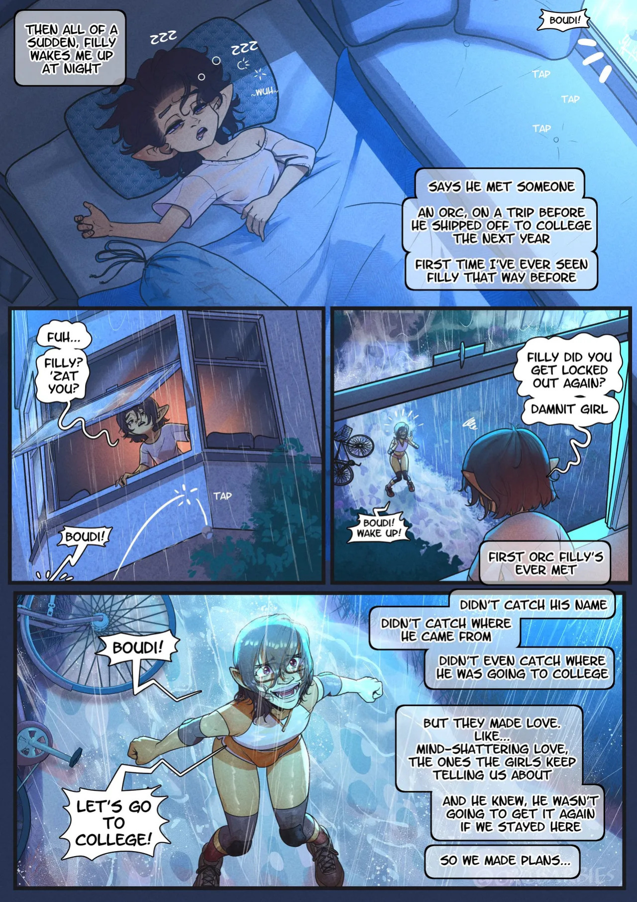 [OrcBarbies] Erika's First Week [ongoing]