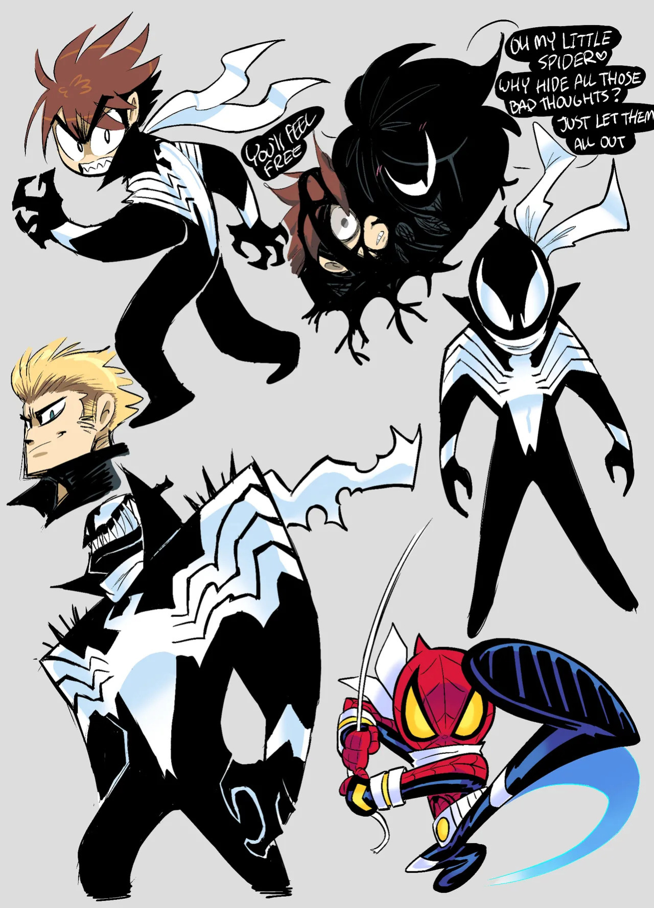 [Theguywhodrawsalot] I sure love me some Marvel girls