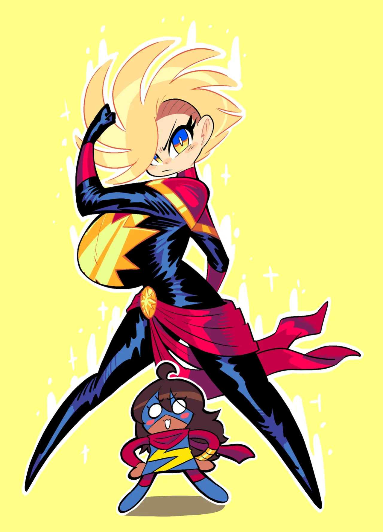 [Theguywhodrawsalot] I sure love me some Marvel girls