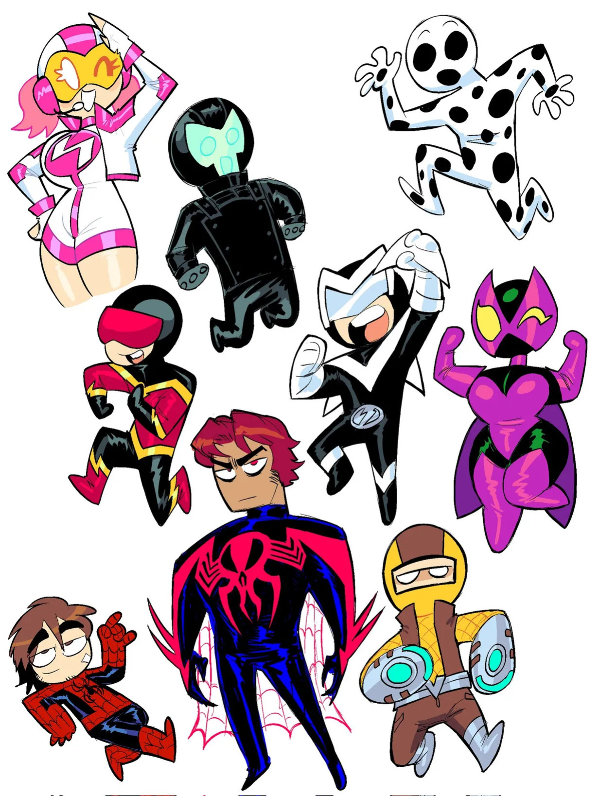 [Theguywhodrawsalot] I sure love me some Marvel girls