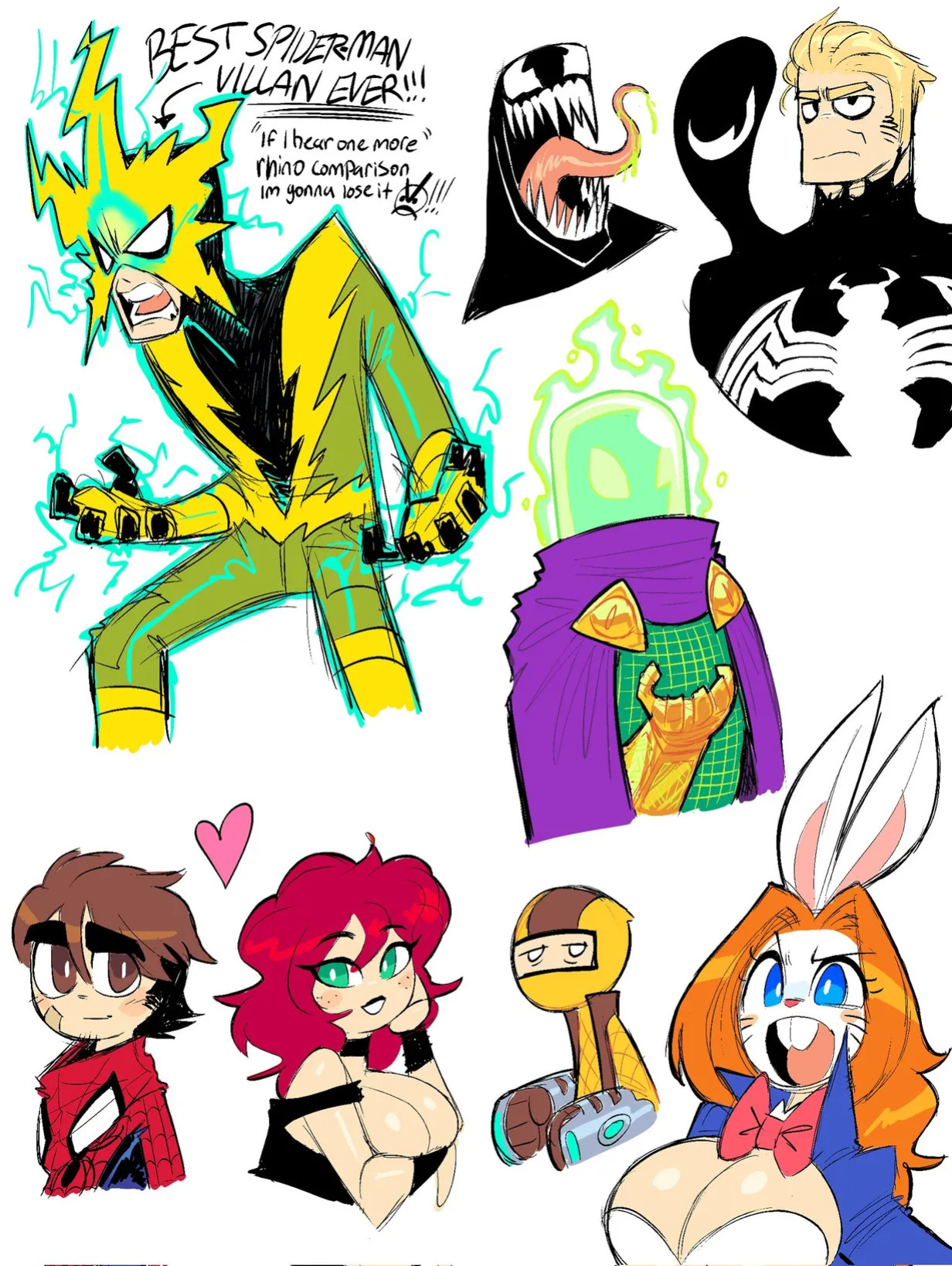 [Theguywhodrawsalot] I sure love me some Marvel girls