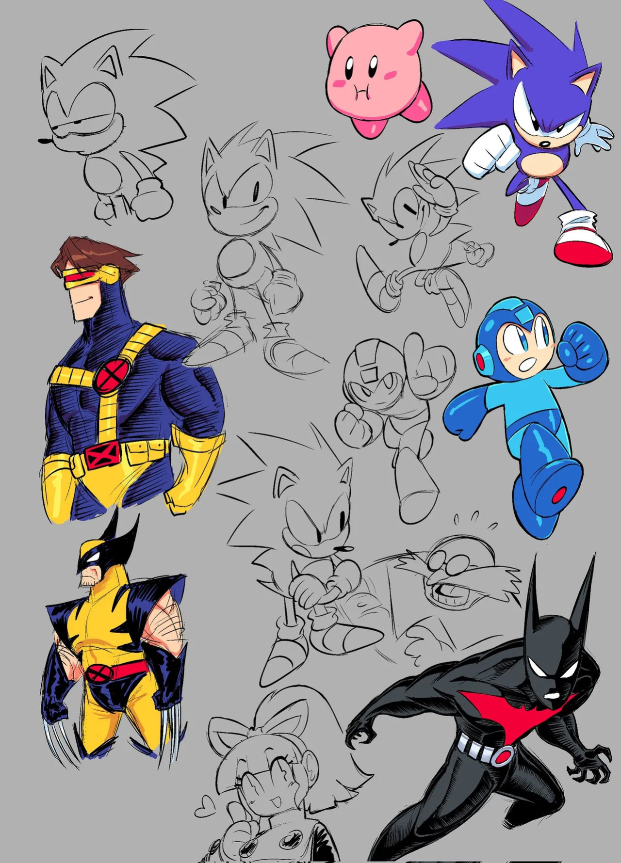 [Theguywhodrawsalot] I sure love me some Marvel girls