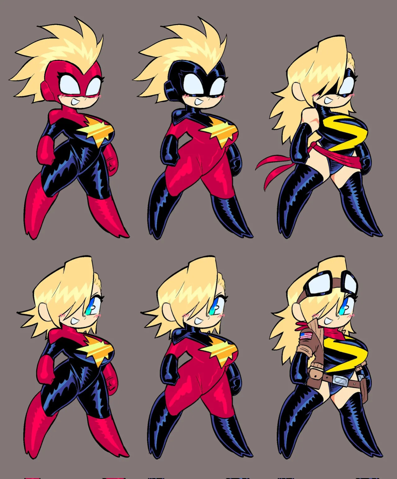 [Theguywhodrawsalot] I sure love me some Marvel girls