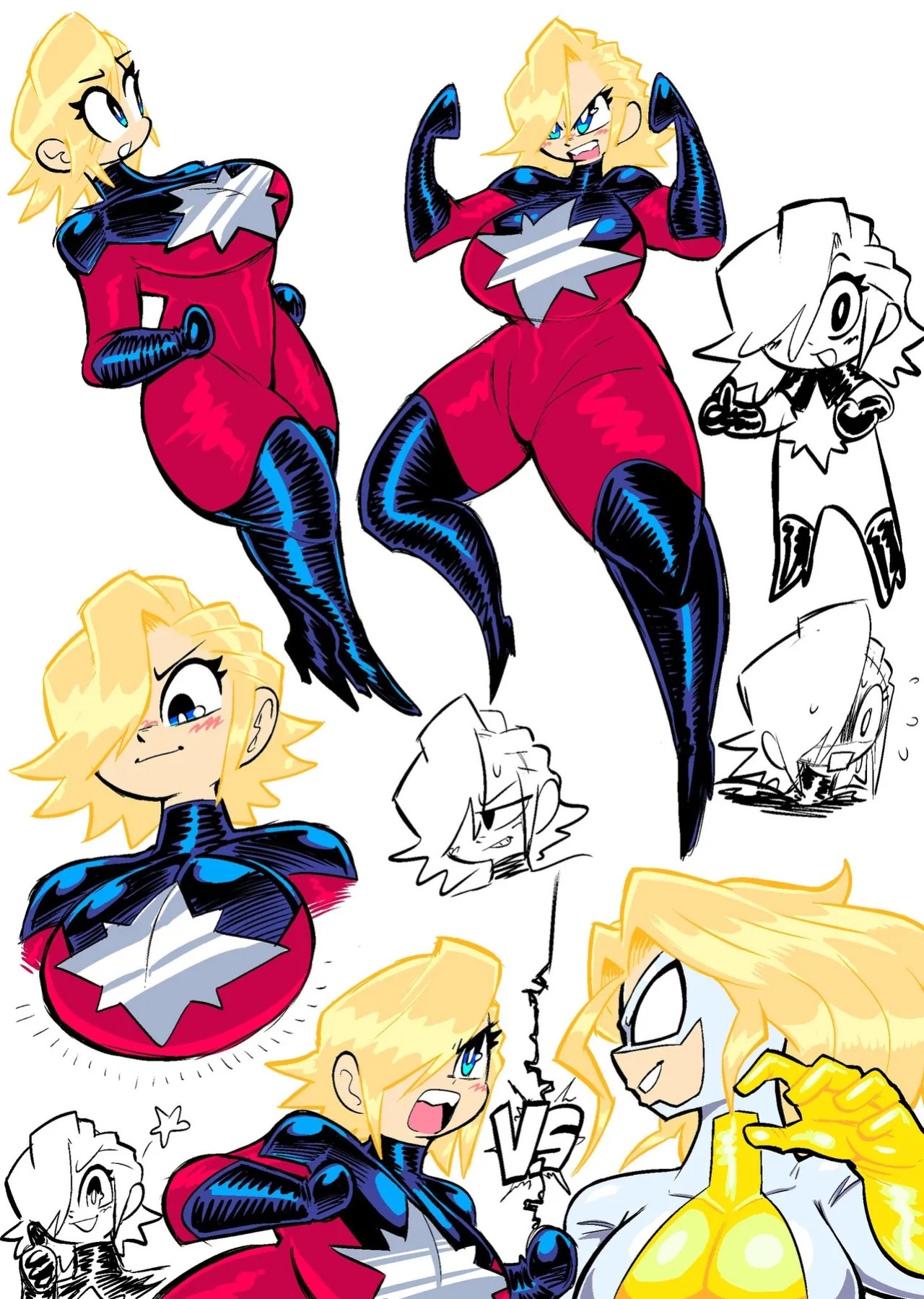 [Theguywhodrawsalot] I sure love me some Marvel girls