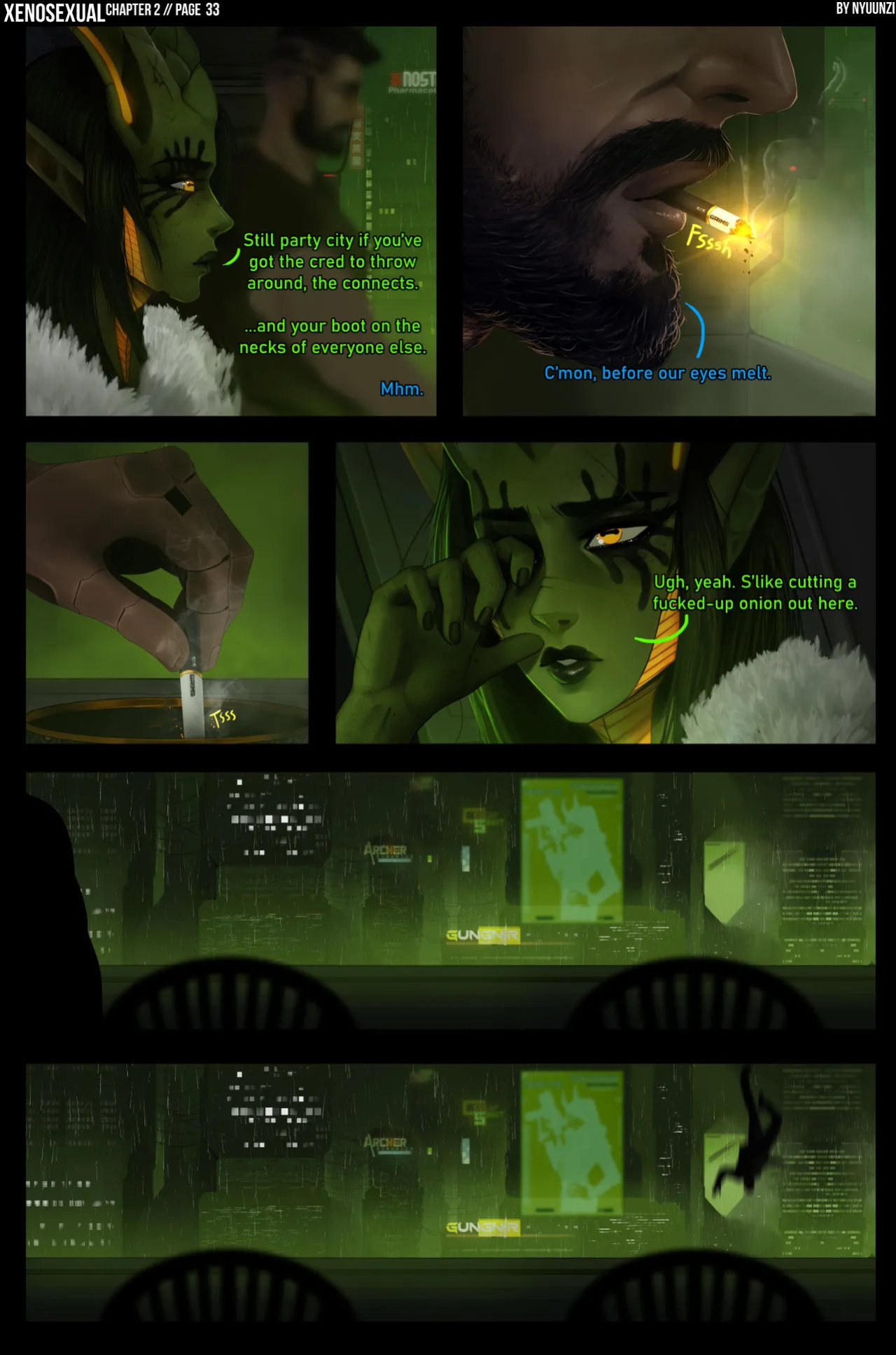 [Nyuunzi] XENOSEXUAL - chapter 2: OZURIE (ongoing)