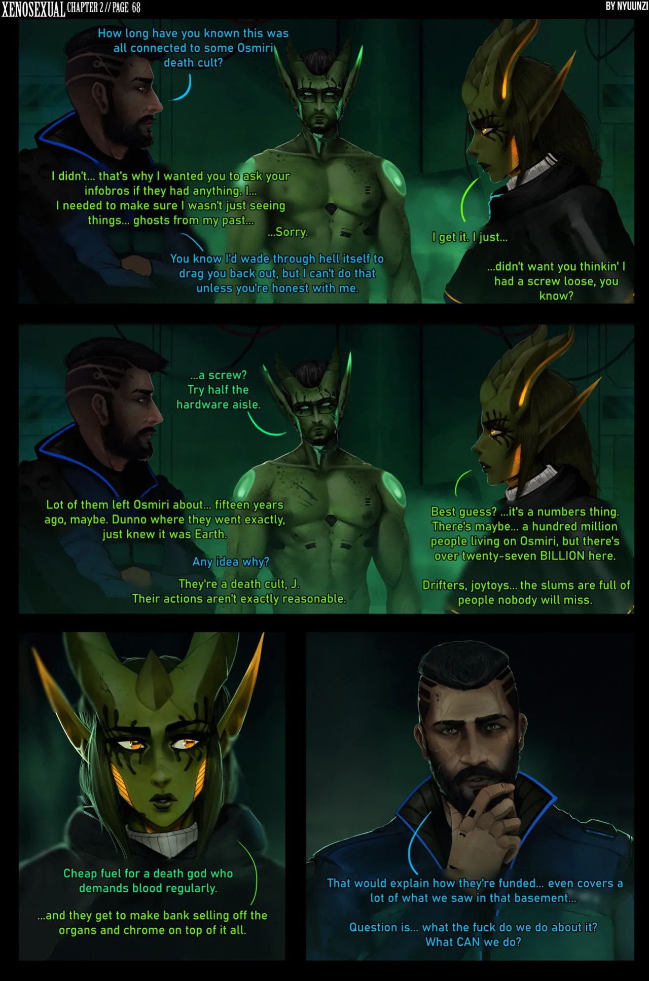 [Nyuunzi] XENOSEXUAL - chapter 2: OZURIE (ongoing)