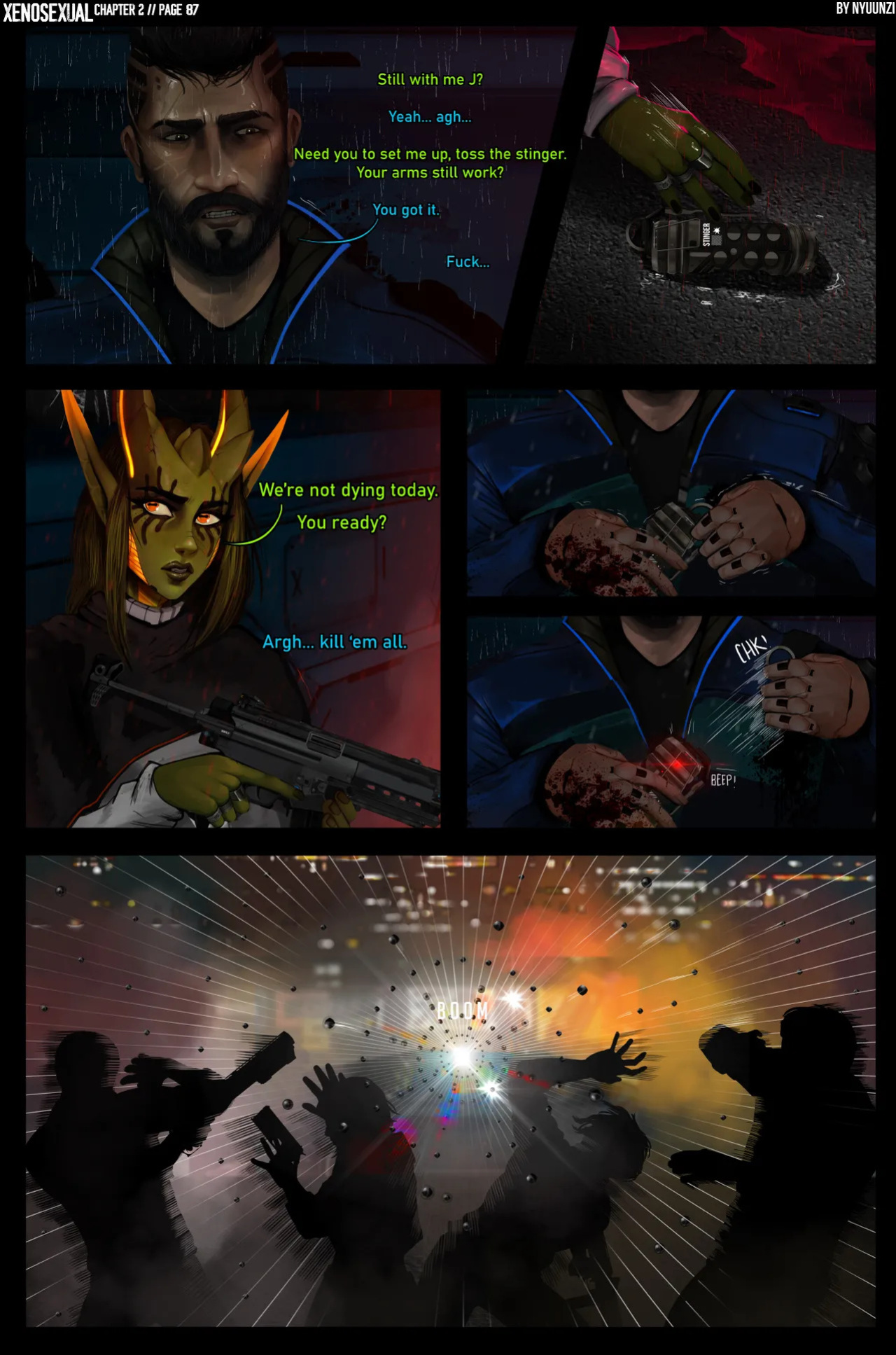 [Nyuunzi] XENOSEXUAL - chapter 2: OZURIE (ongoing)