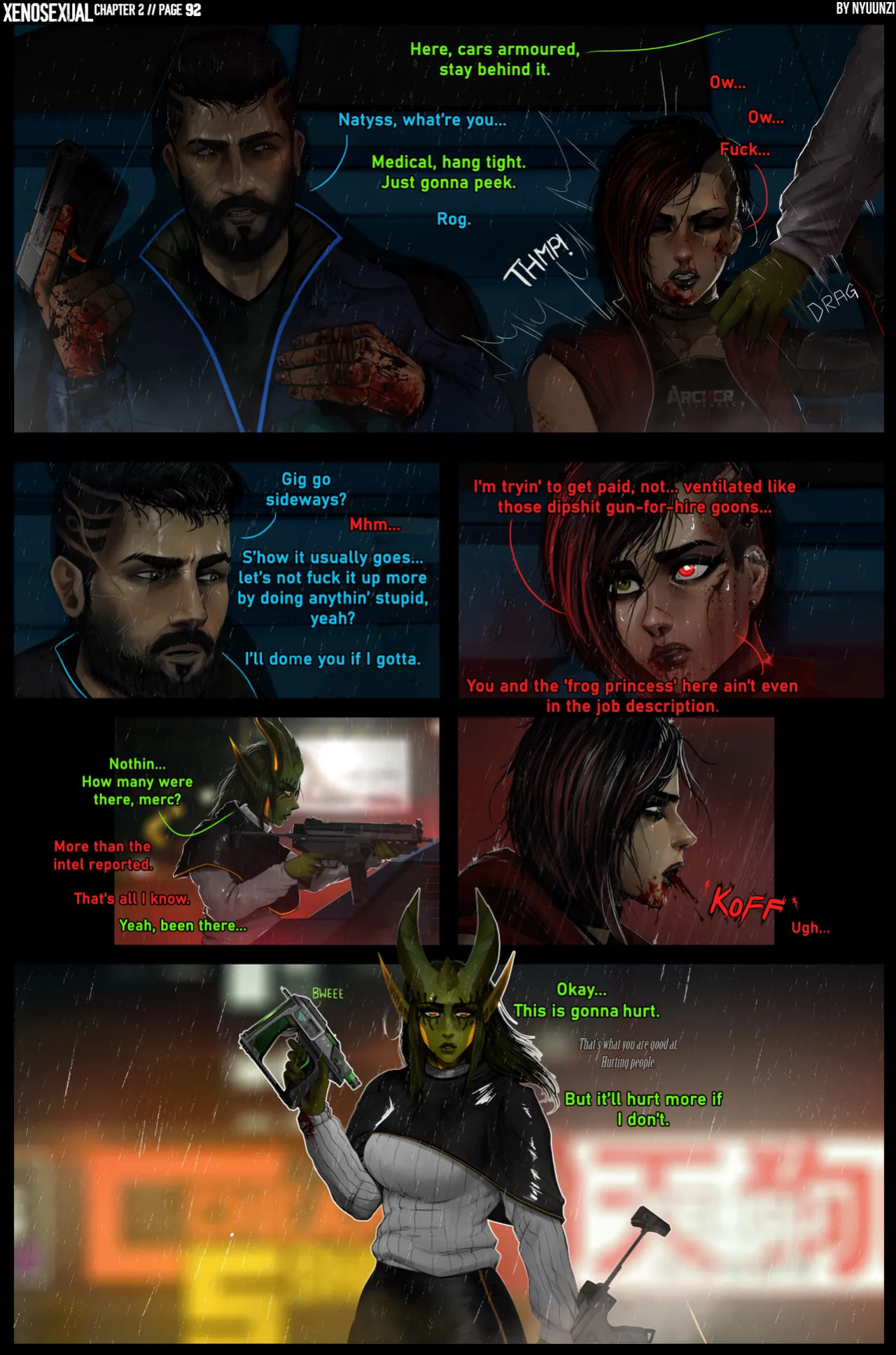 [Nyuunzi] XENOSEXUAL - chapter 2: OZURIE (ongoing)