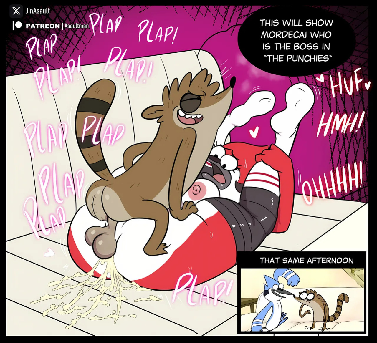 [JinAsault] Typical of B1gD1ck and Mordesimp (Regular Show)