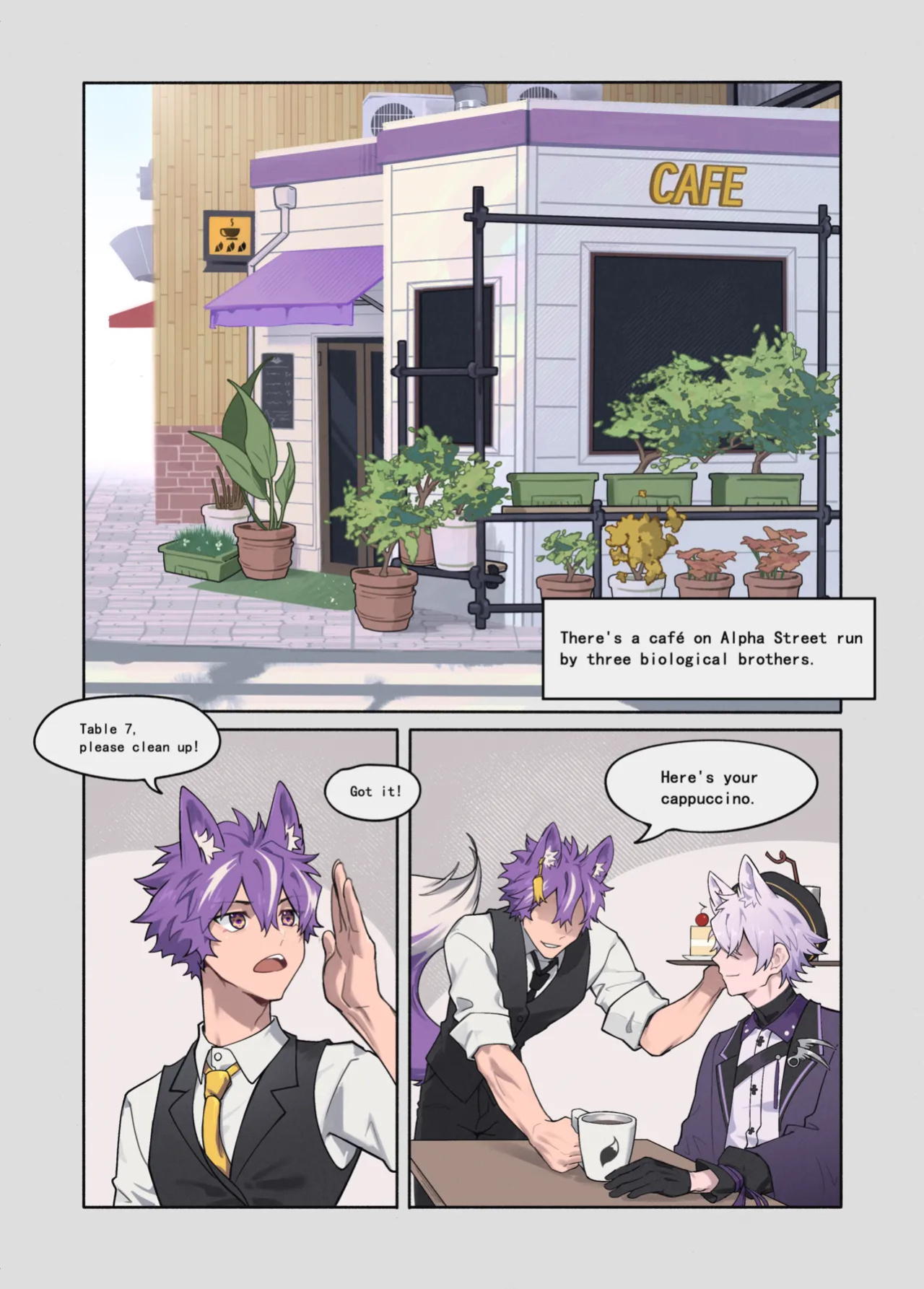 [PatientZ] "Three Purple Fox Brothers" [Recolors] [English]