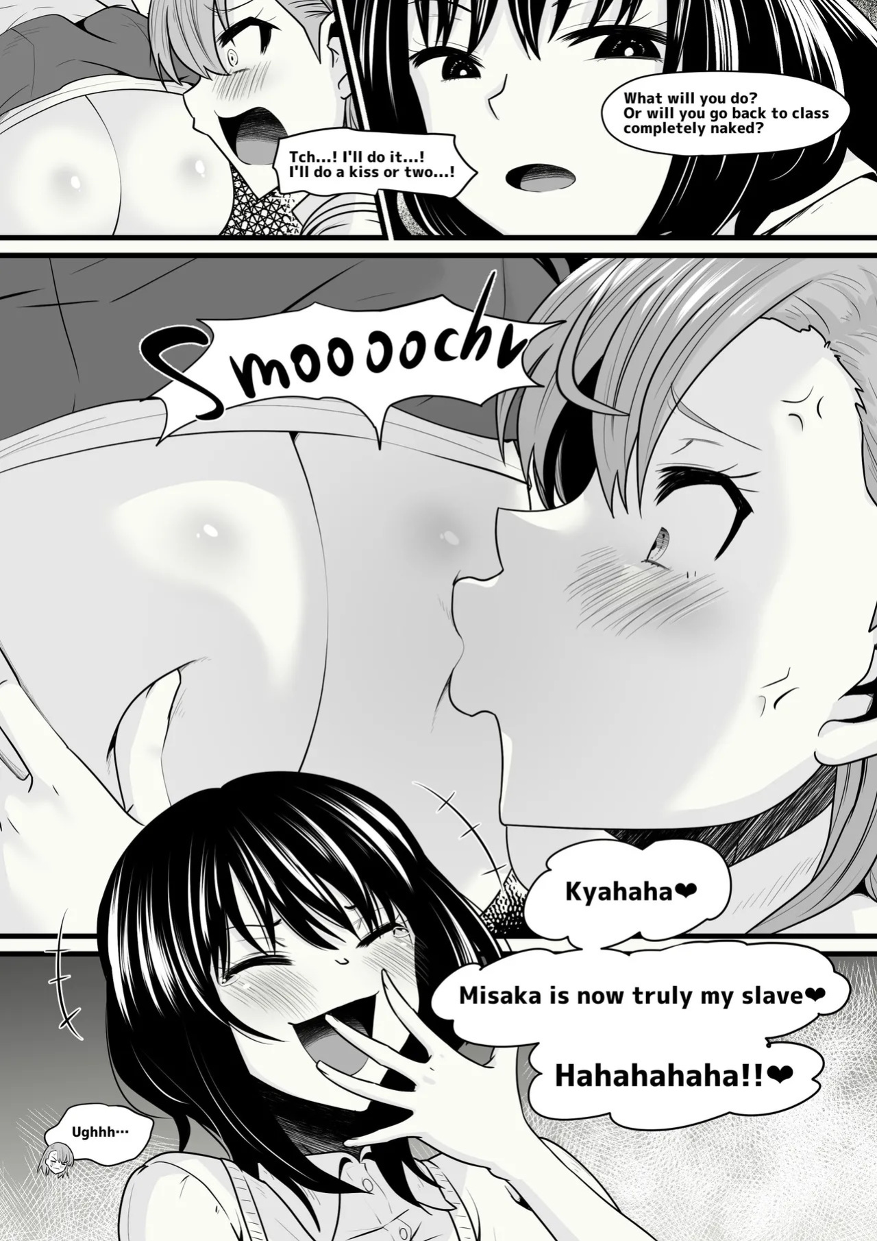 "Loser Toilet Girl, Mikoto ◯isaka" (Pixiv Fanbox)
