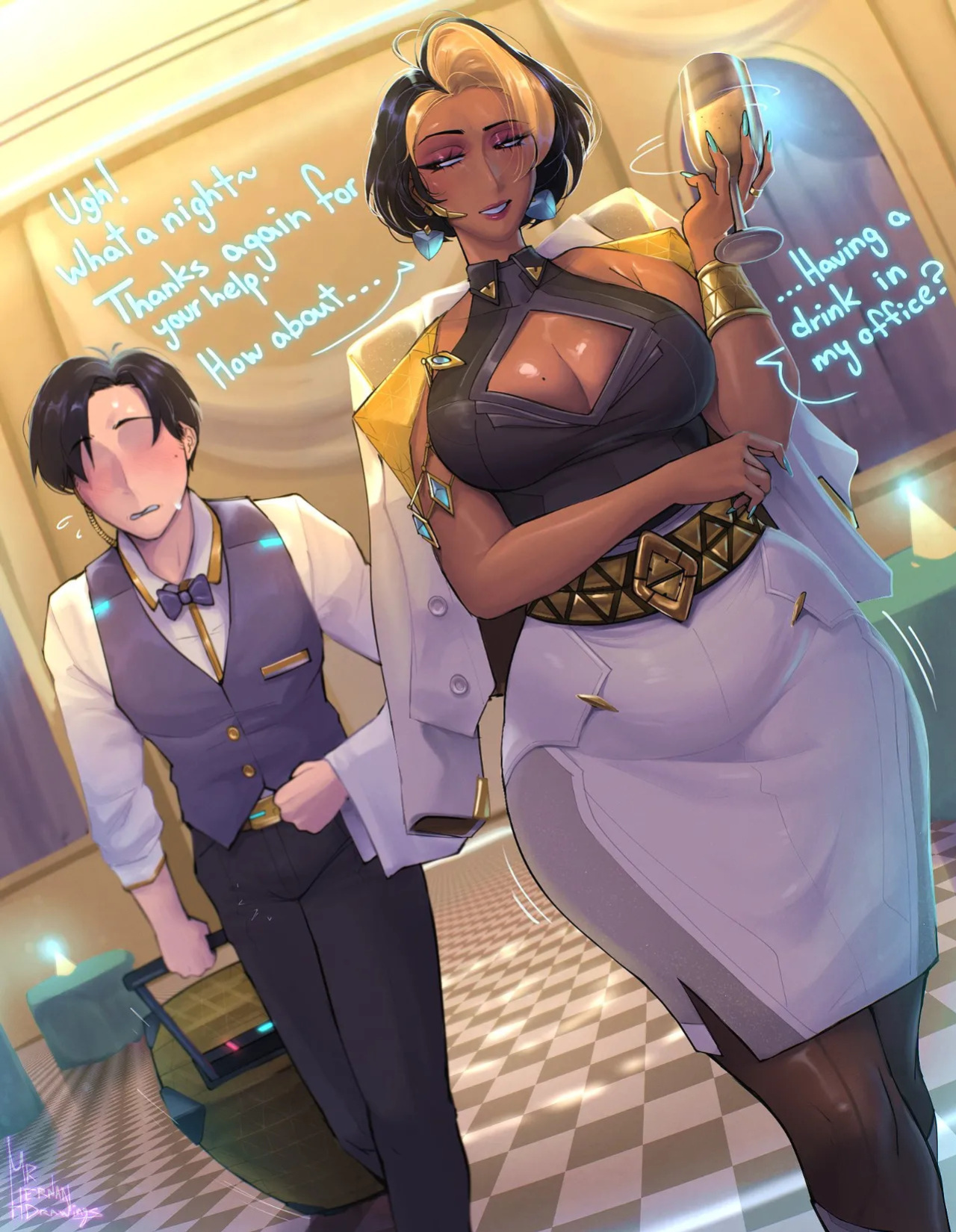 [MrHernanDrawings] Domina ???????? (Overwatch)