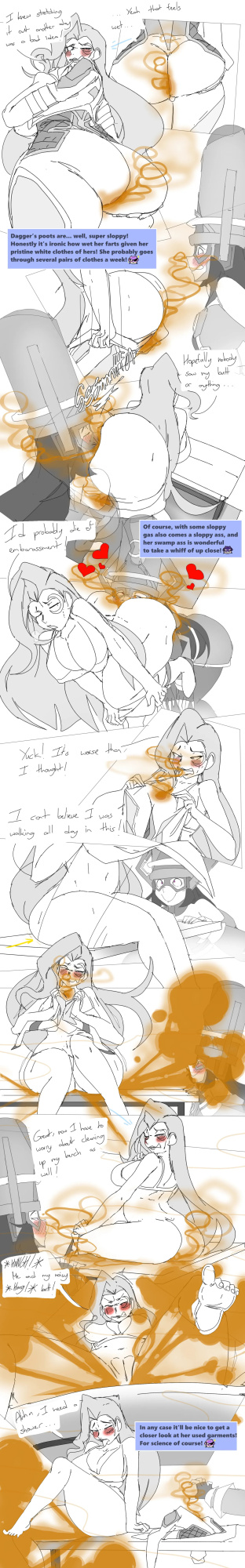 [Lazei] Galacta Sniffing the Marvel Girl's Farts