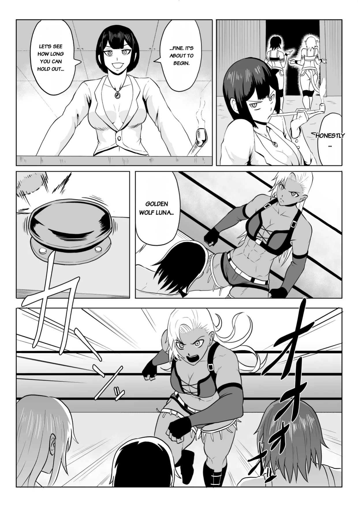 [Haru Tanuki-ya] Golden Wolf Luna Kutsujoku ProWres 1