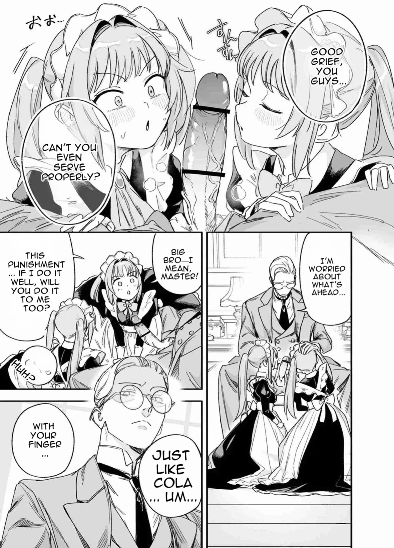 [F no Kottoubako (Onizuka Frill)] Futago Maid no Clara to Cola: Sei no Mezame! [English]
