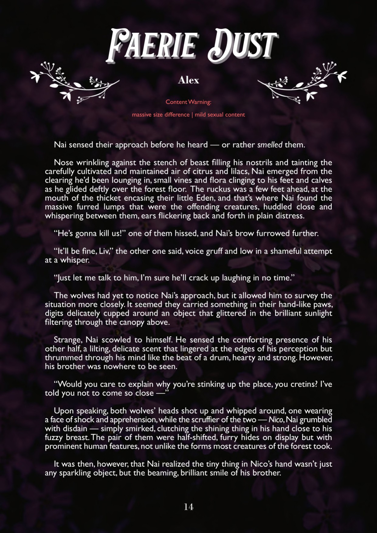A Song of Brothers: A Knives x Vash Zine (Pages)