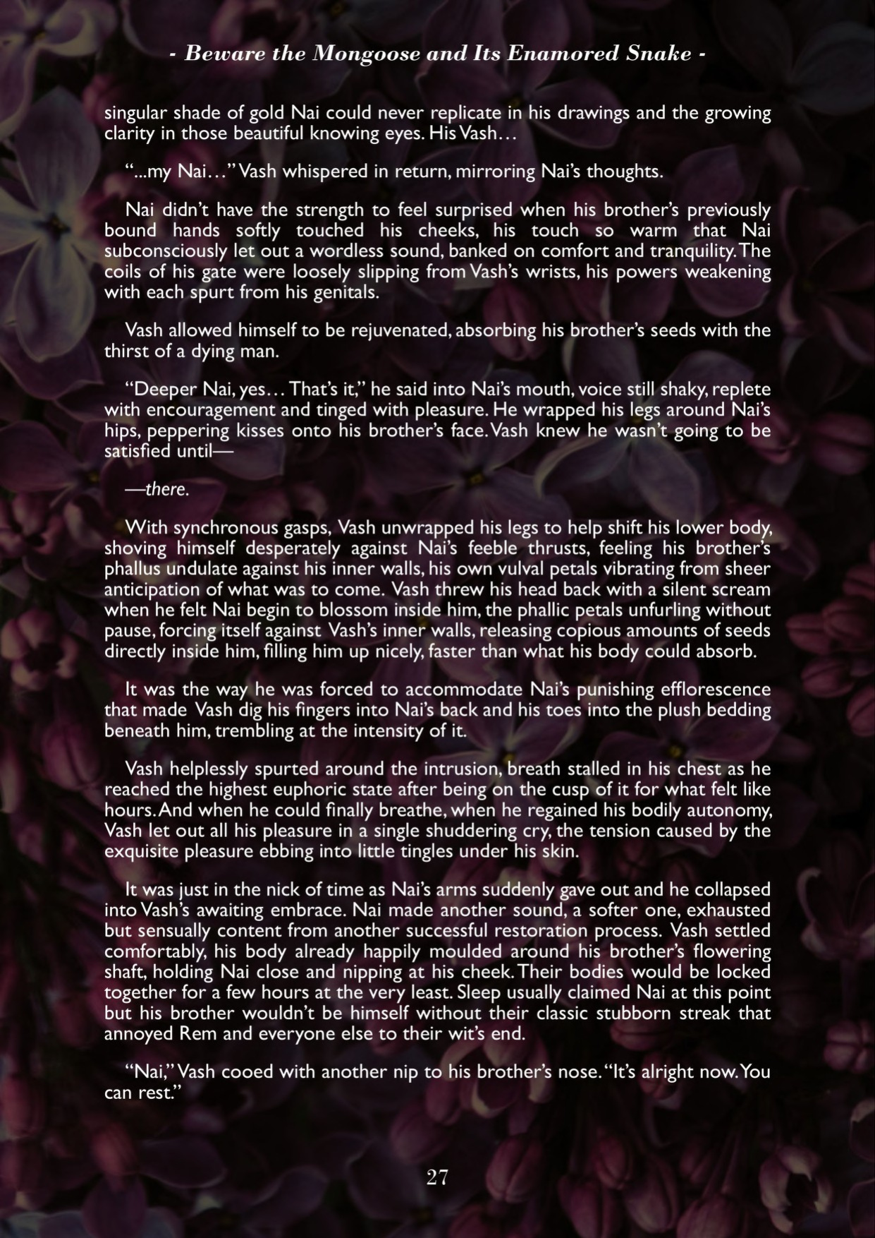 A Song of Brothers: A Knives x Vash Zine (Pages)