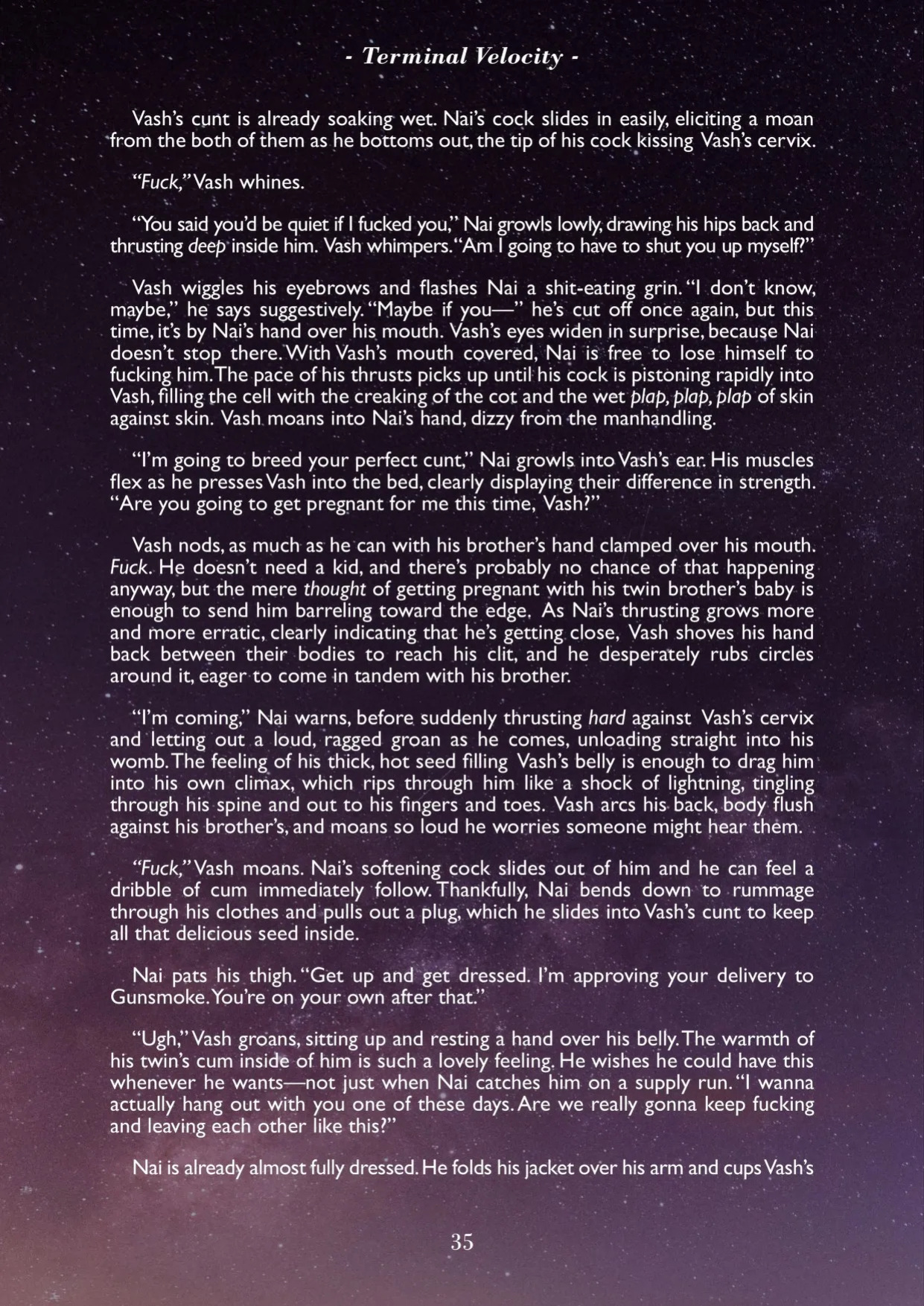 A Song of Brothers: A Knives x Vash Zine (Pages)