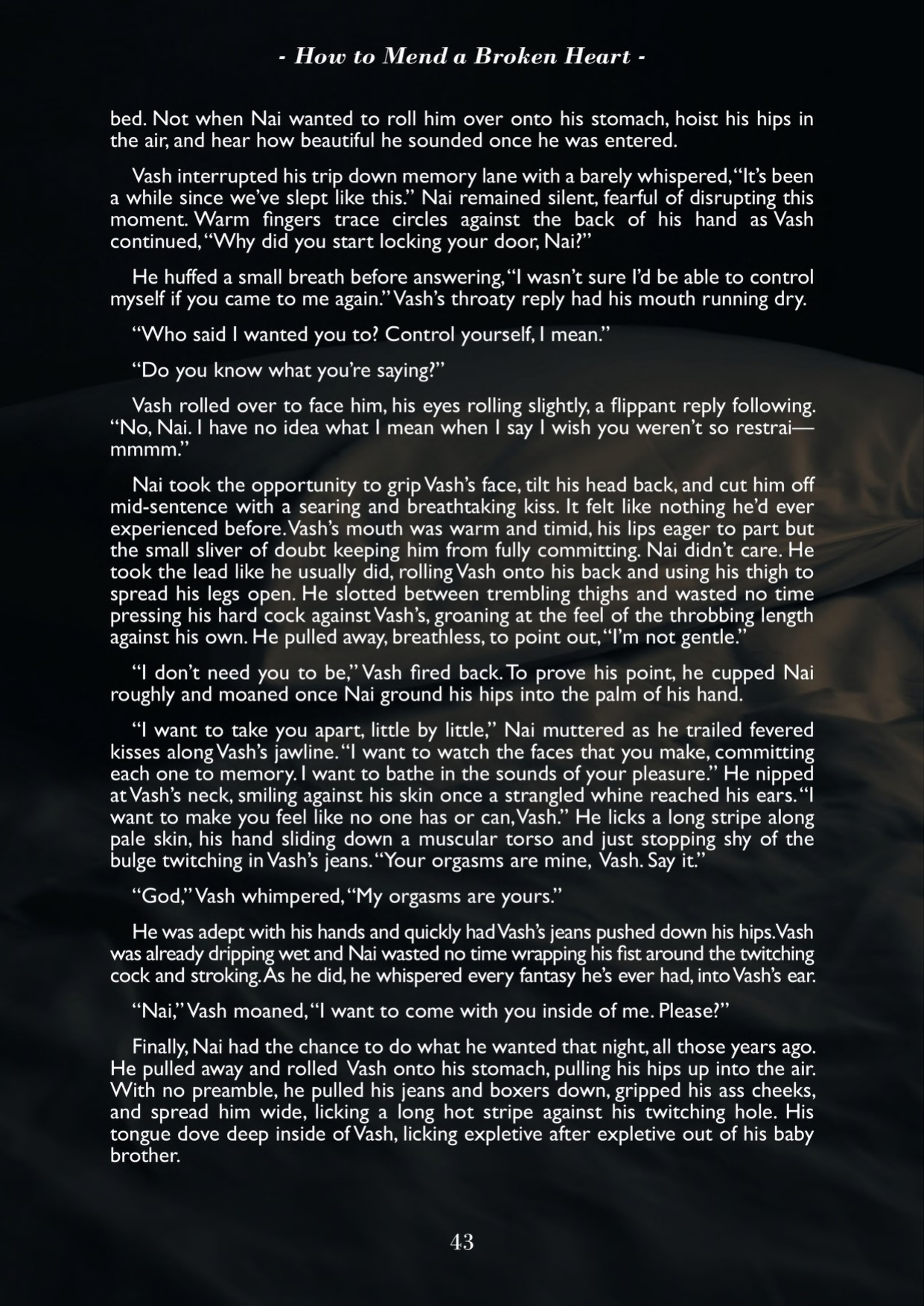 A Song of Brothers: A Knives x Vash Zine (Pages)