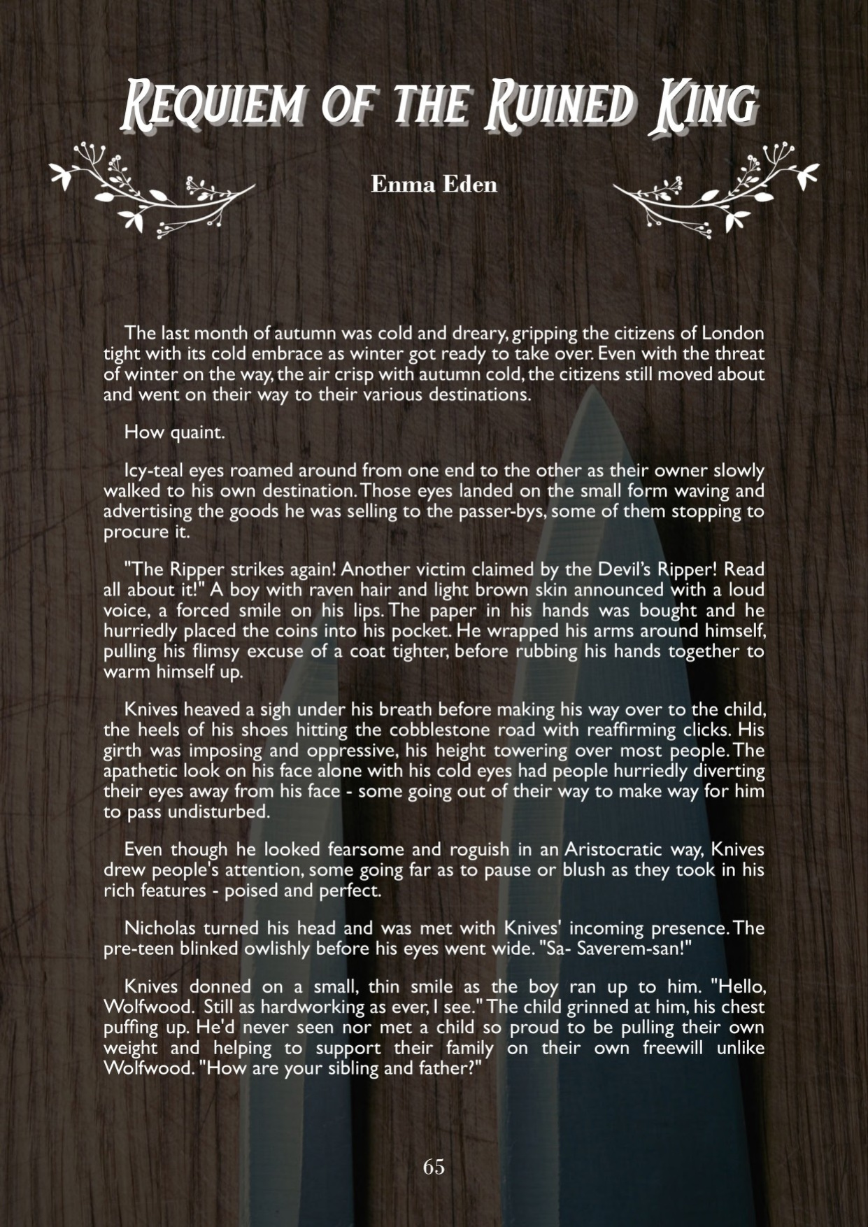 A Song of Brothers: A Knives x Vash Zine (Pages)
