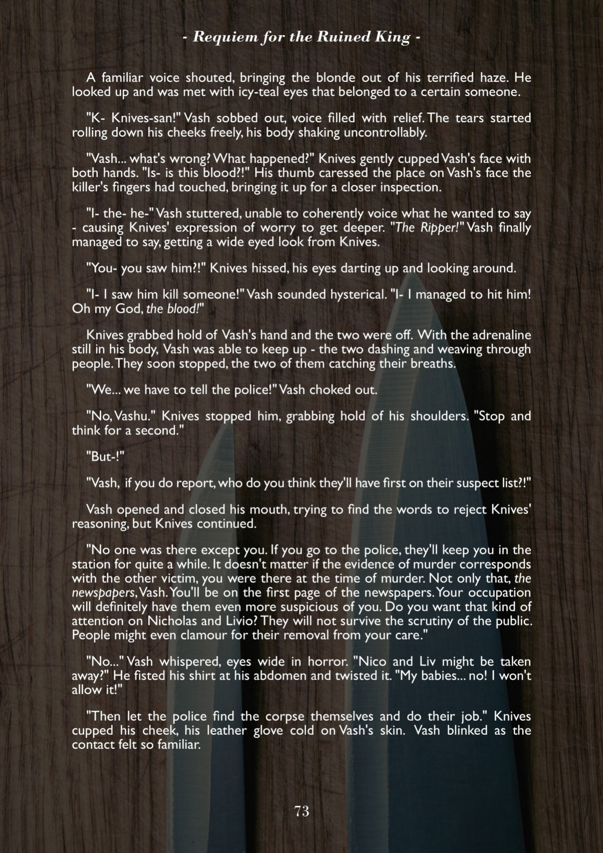 A Song of Brothers: A Knives x Vash Zine (Pages)
