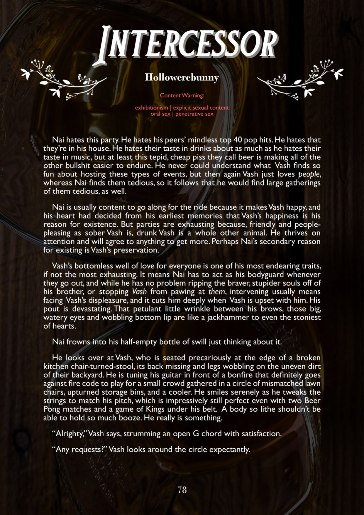 A Song of Brothers: A Knives x Vash Zine (Pages)