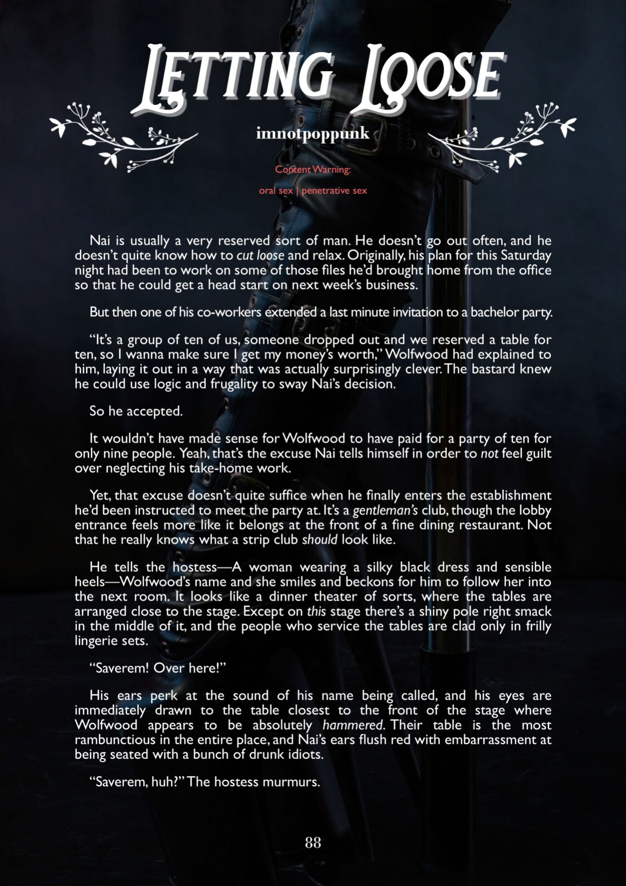 A Song of Brothers: A Knives x Vash Zine (Pages)