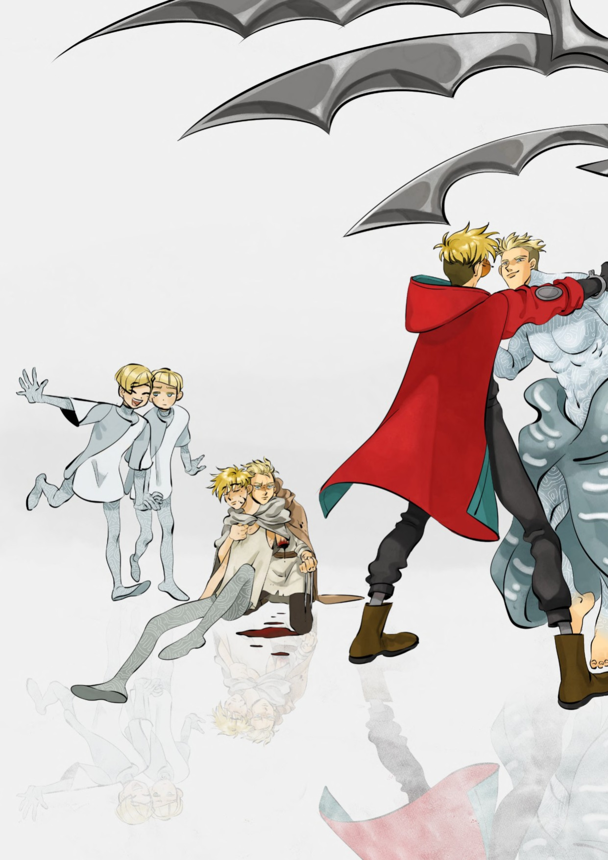 A Song of Brothers: A Knives x Vash Zine (Pages)