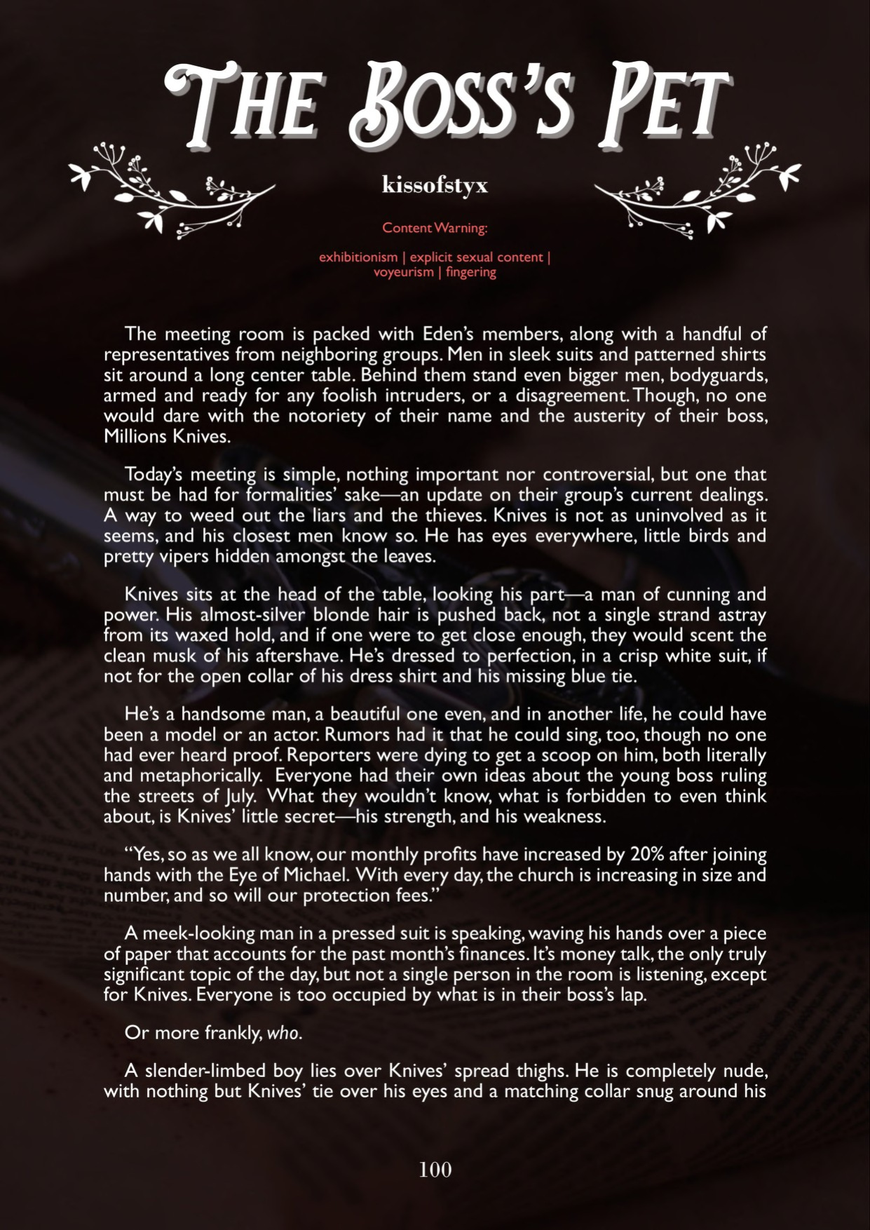 A Song of Brothers: A Knives x Vash Zine (Pages)