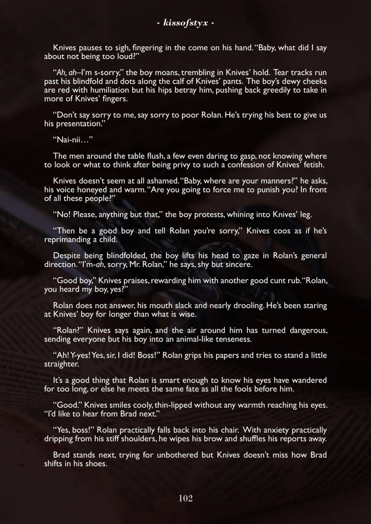 A Song of Brothers: A Knives x Vash Zine (Pages)