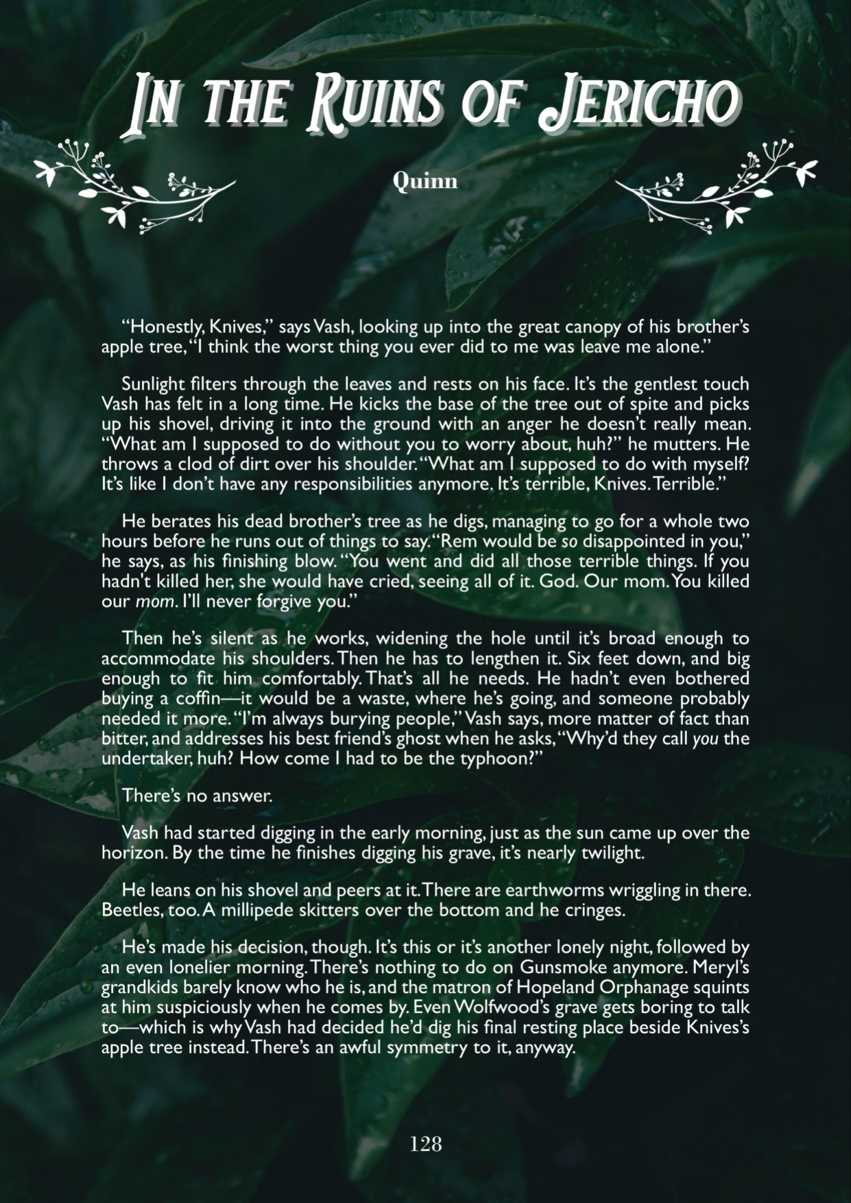 A Song of Brothers: A Knives x Vash Zine (Pages)