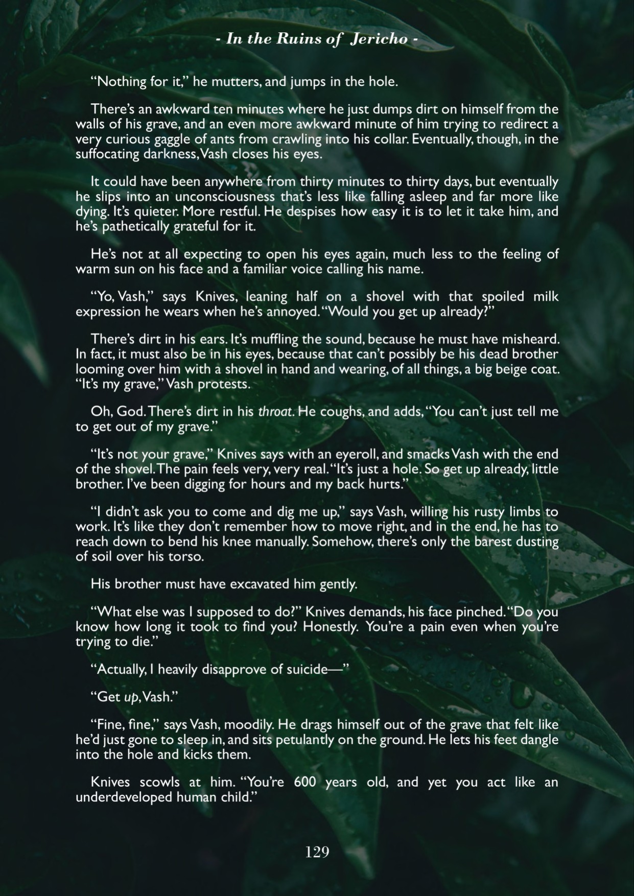 A Song of Brothers: A Knives x Vash Zine (Pages)