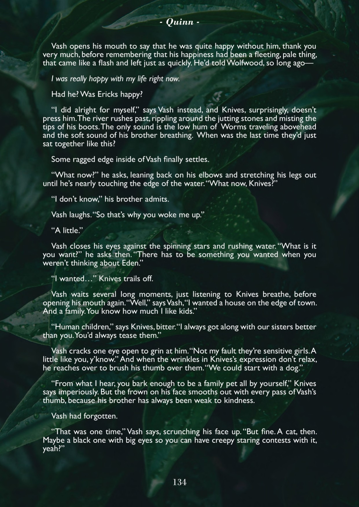 A Song of Brothers: A Knives x Vash Zine (Pages)