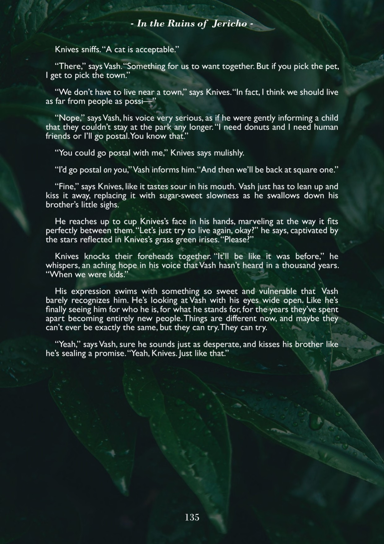 A Song of Brothers: A Knives x Vash Zine (Pages)