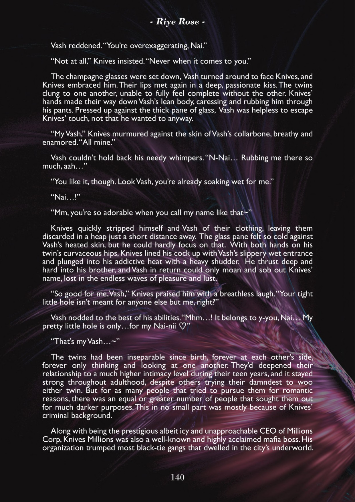 A Song of Brothers: A Knives x Vash Zine (Pages)