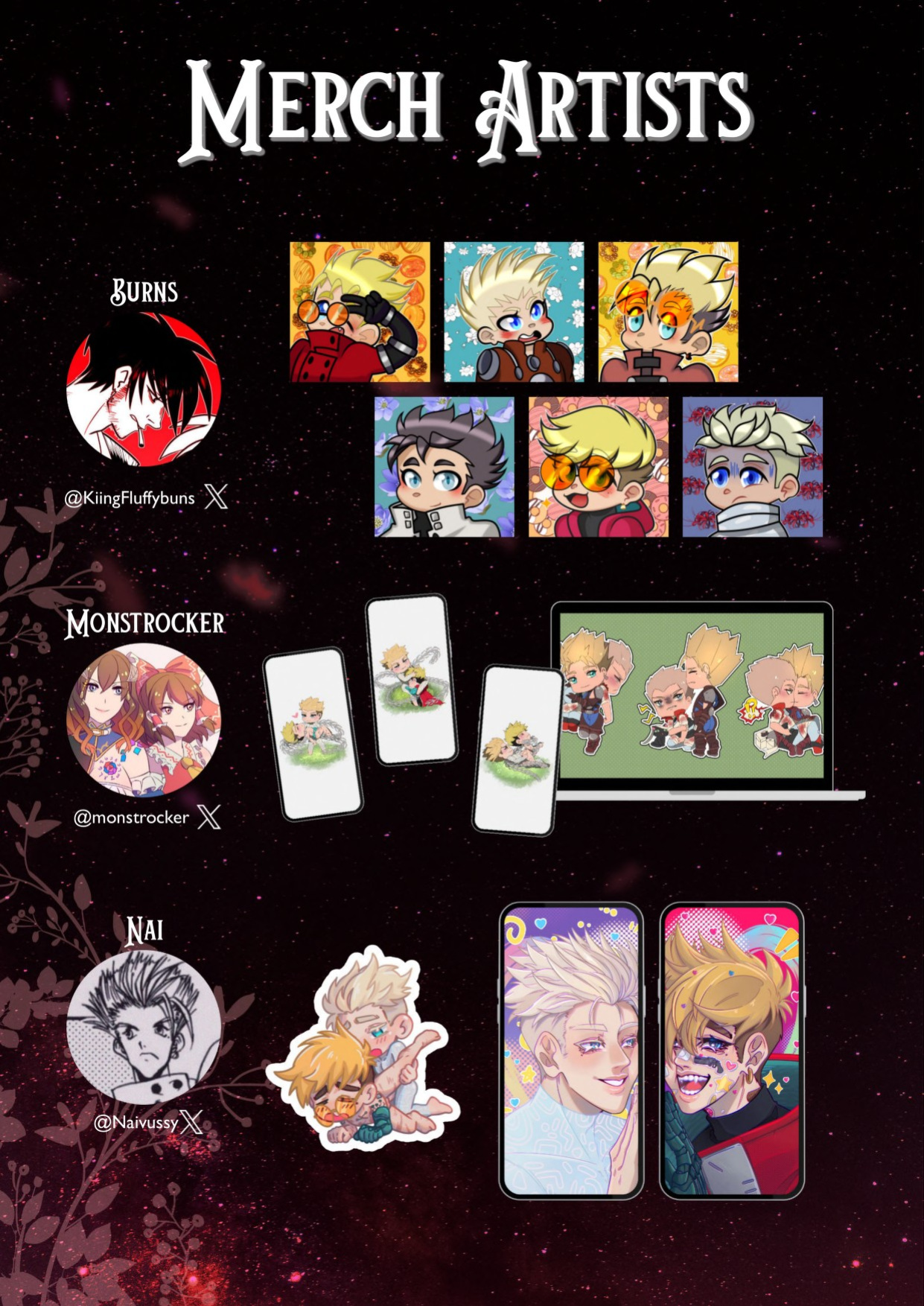 A Song of Brothers: A Knives x Vash Zine (Pages)