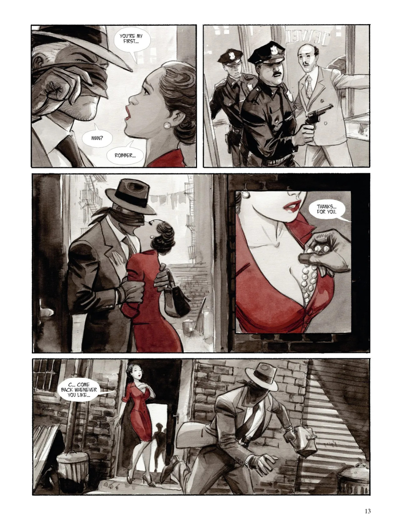 [Enrico Marini] Noir Burlesque 01 (ENG)