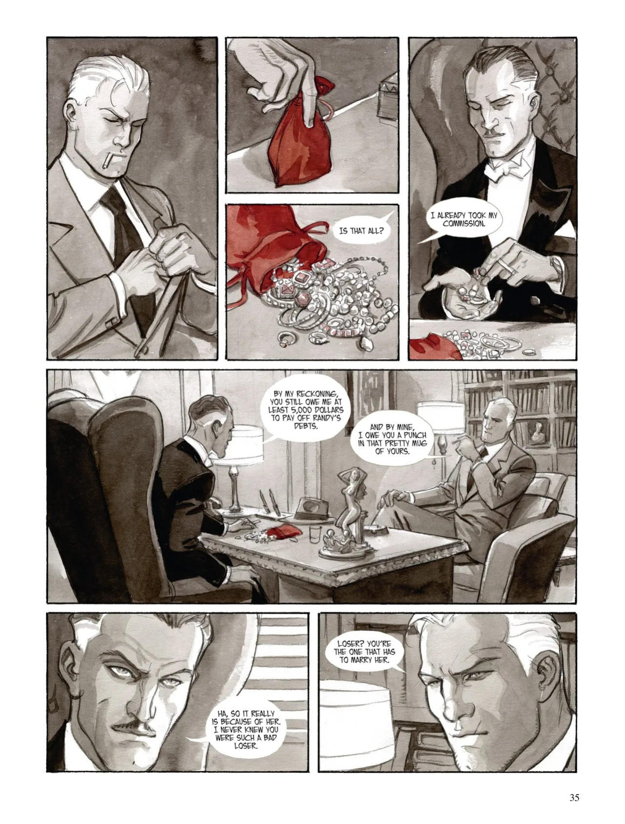 [Enrico Marini] Noir Burlesque 01 (ENG)