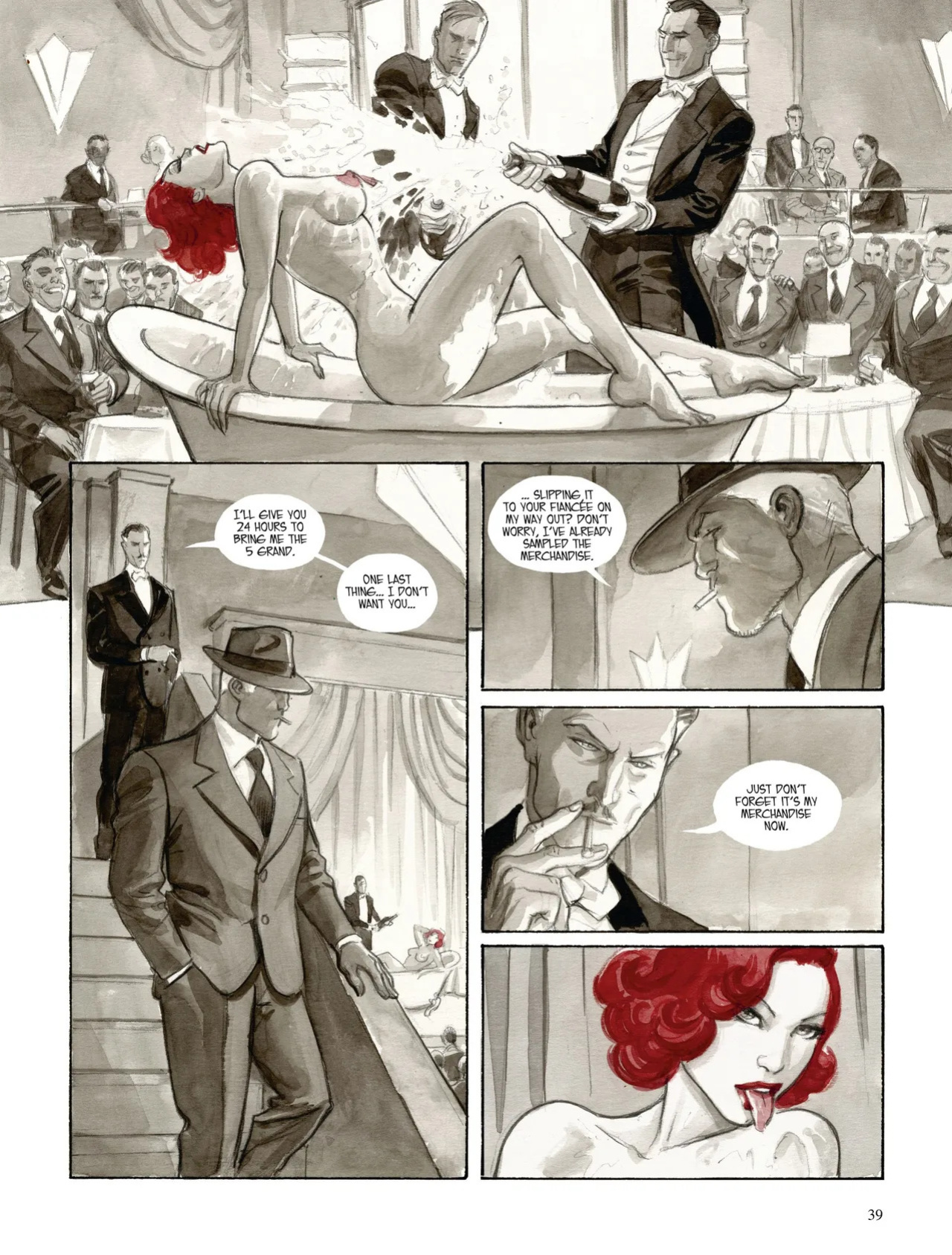 [Enrico Marini] Noir Burlesque 01 (ENG)