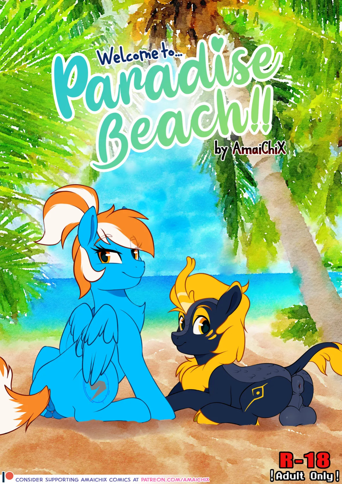 [AmaiChix] Welcome to... Paradise Beach!!