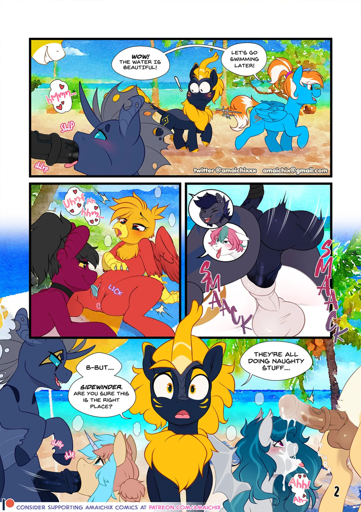 [AmaiChix] Welcome to... Paradise Beach!!