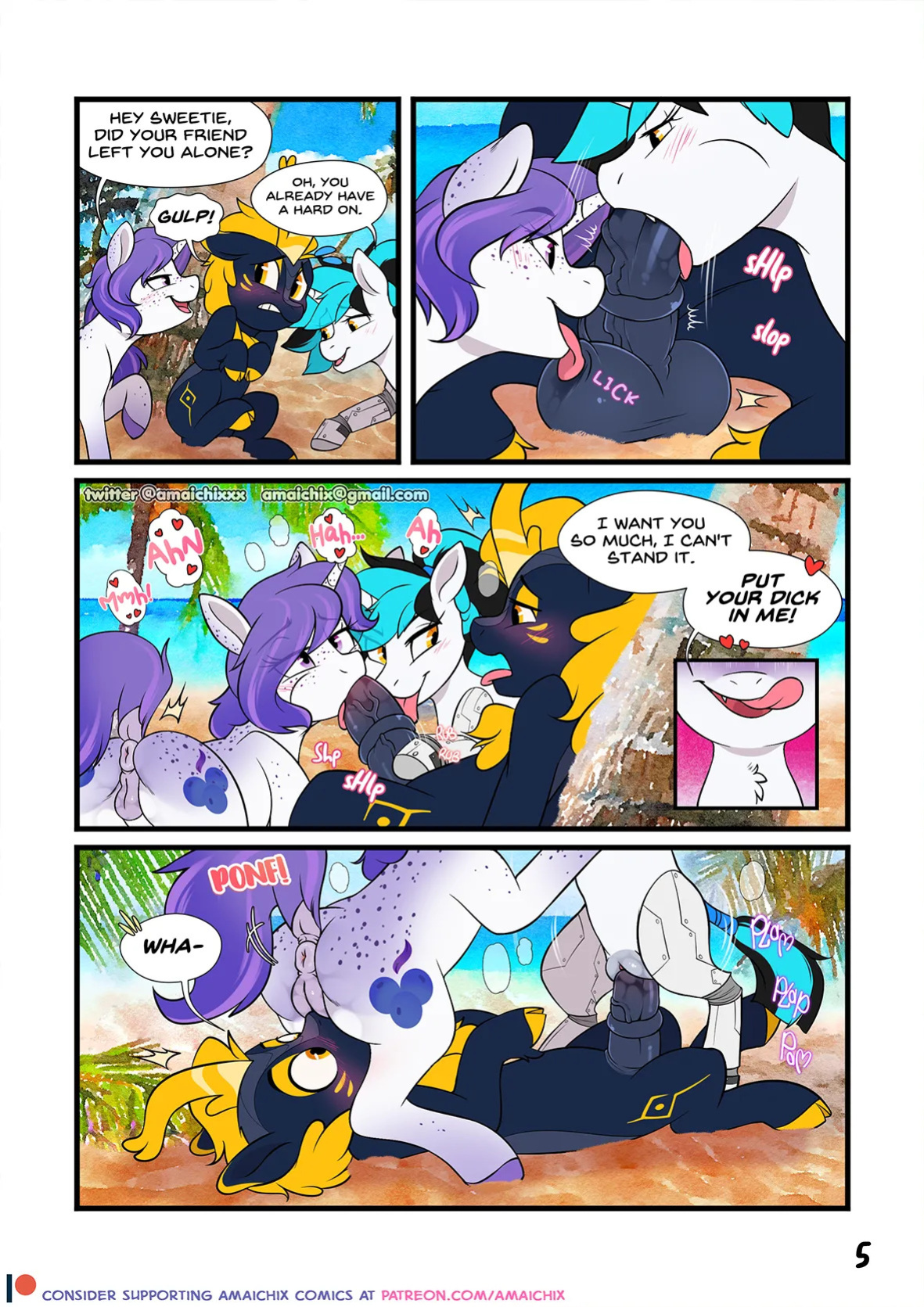 [AmaiChix] Welcome to... Paradise Beach!!